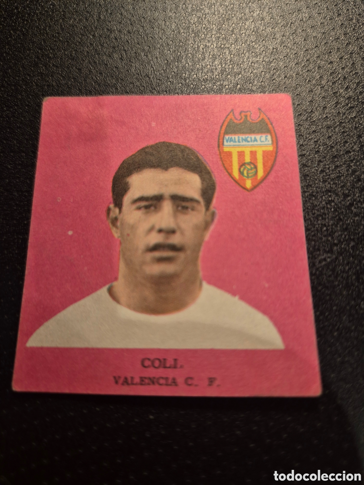 Fu&szlig;ball-Sticker: COLL VALENCIA C F FUTBOL 1963 DISGRA FHER
