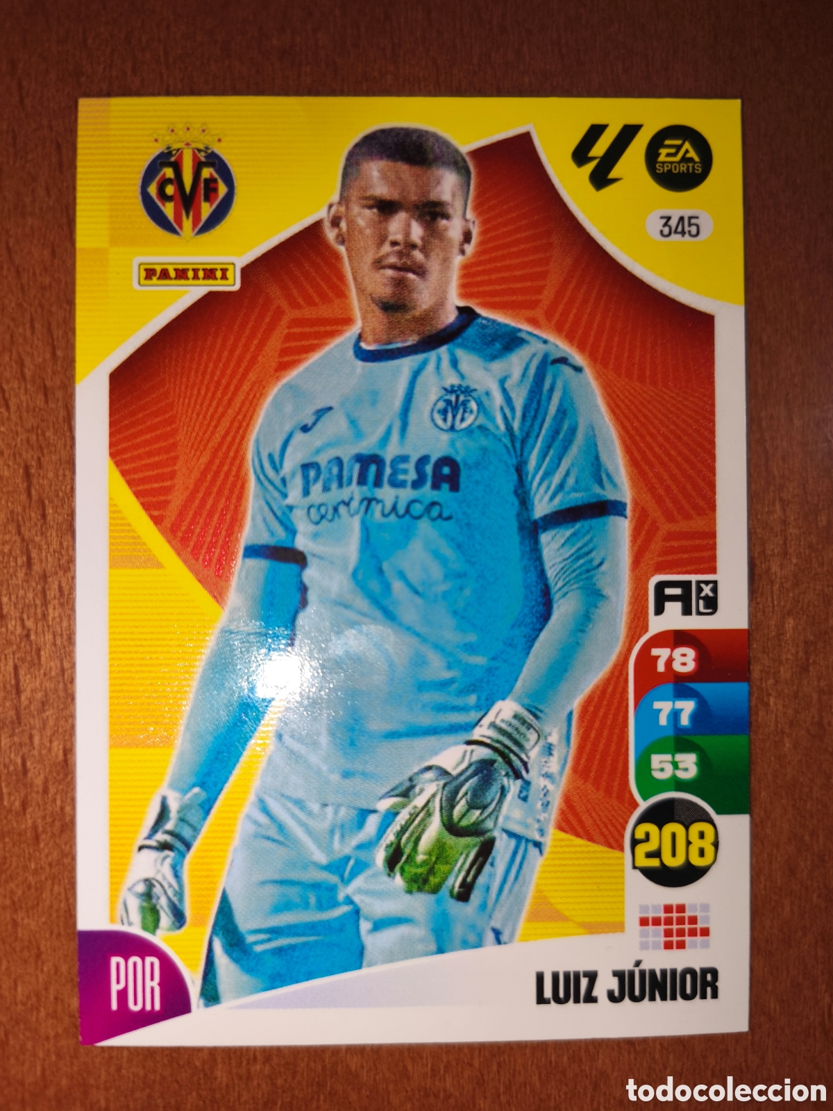 Figurine di Calcio: Luiz Junior n&deg;345 Adrenalyn XL 24/25 Villarreal