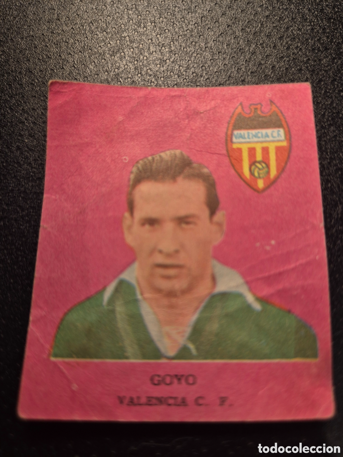 Figurine di Calcio: GOYO VALENCIA C F FUTBOL 1963 DISGRA FHER