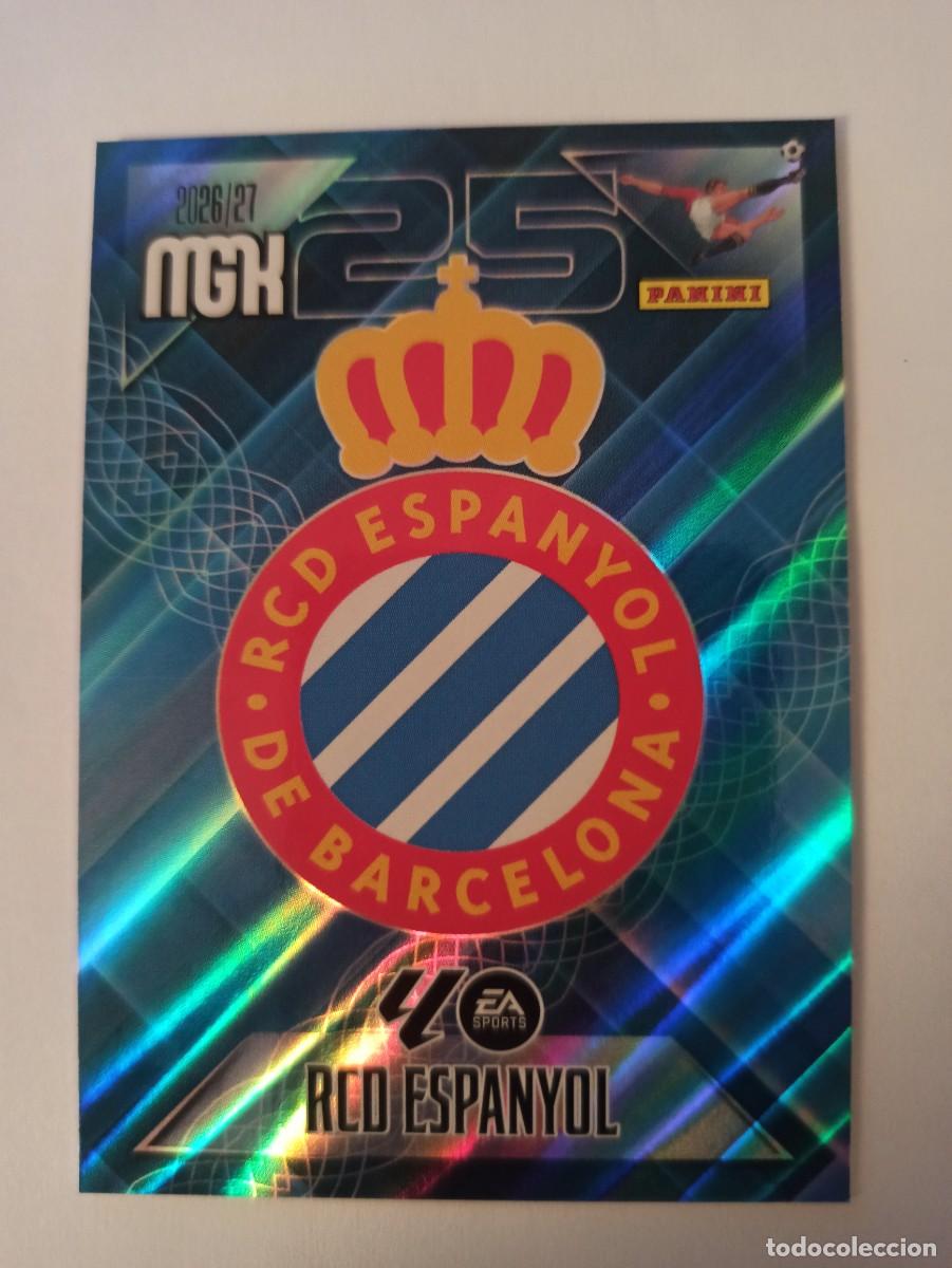 Figurine di Calcio: Escudo 163 - Espanyol - MEGACRACKS 2026 2027 - 26 27 - MGK - PANINI