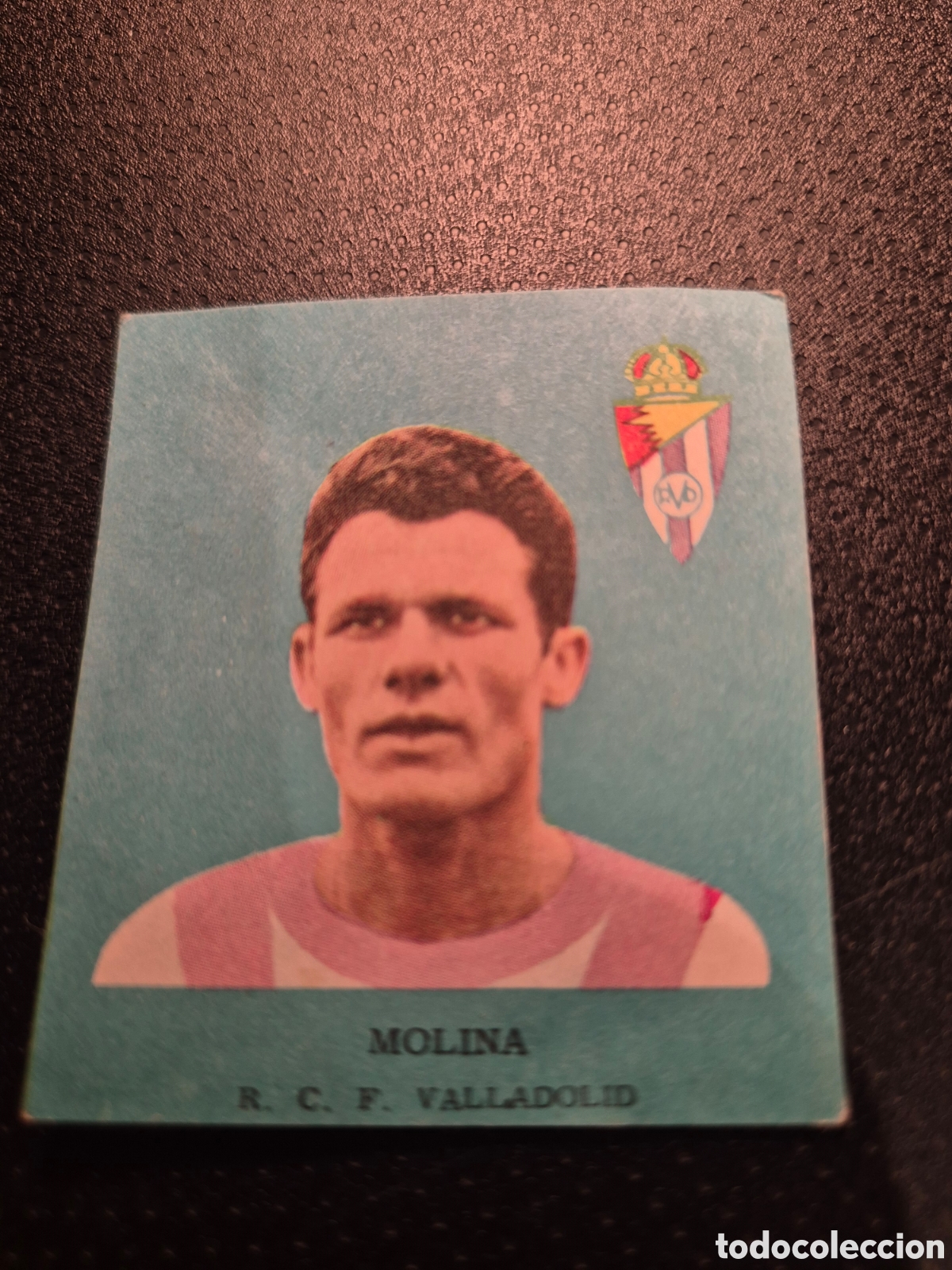 Figurine di Calcio: MOLINA R C F VALLADOLID FUTBOL 1963 DISGRA FHER
