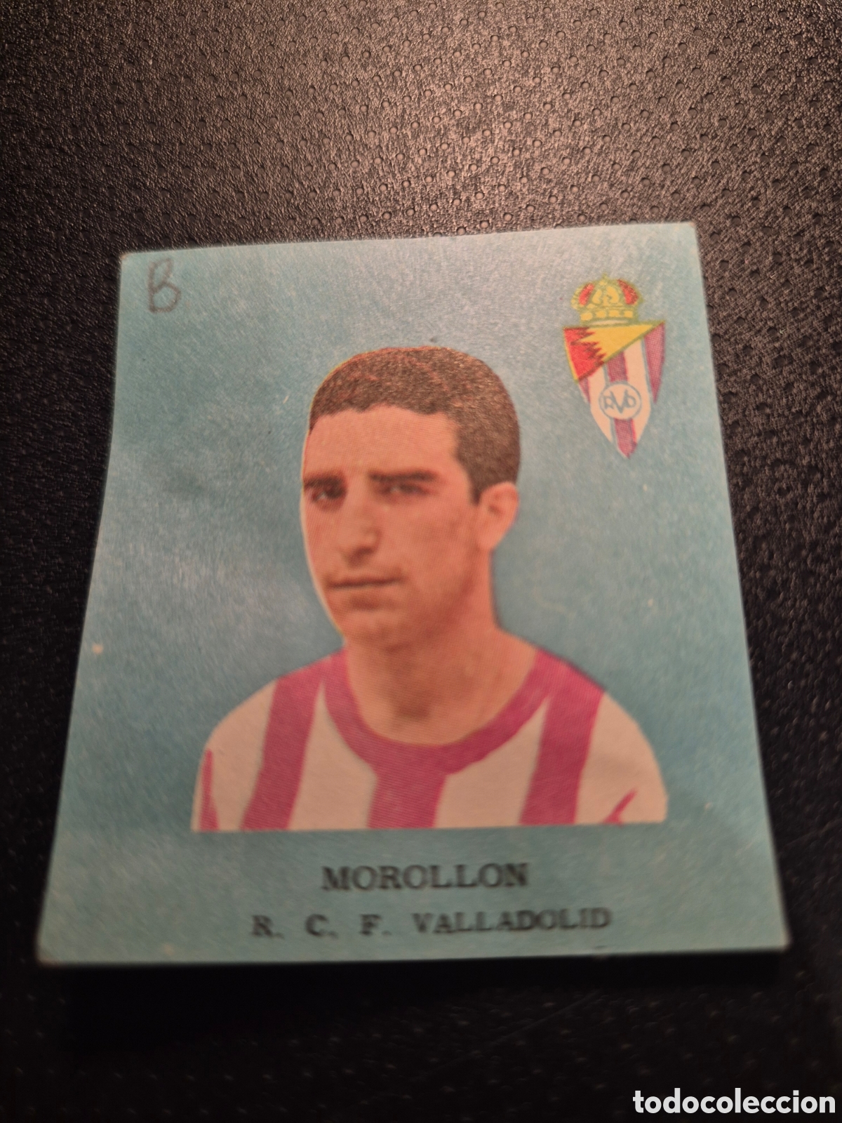 Figurine di Calcio: MOROLLON R C F VALLADOLID FUTBOL 1963 DISGRA FHER
