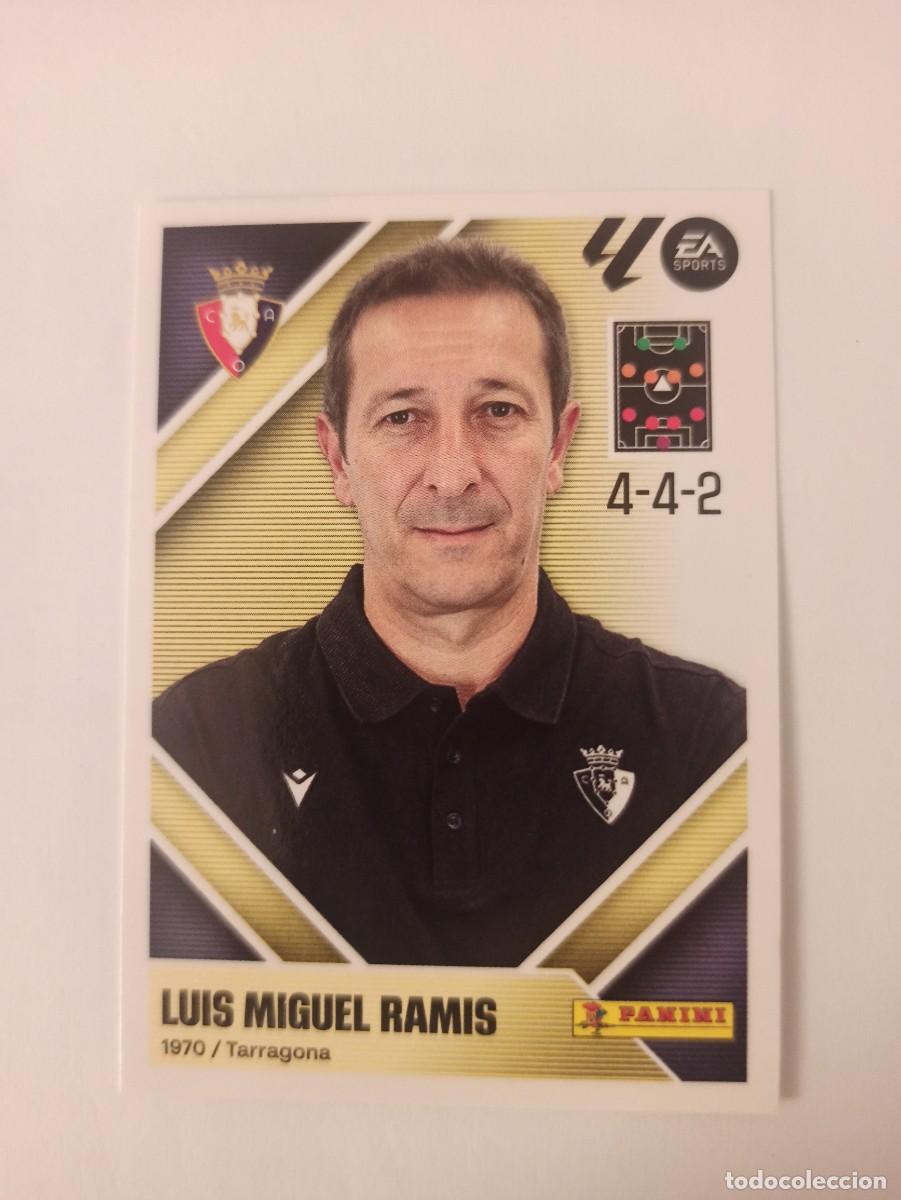 Figurine di Calcio: Ramis 2 - Entrenador - Osasuna - LIGA ESTE 2026 2027 - 26 27 - PANINI