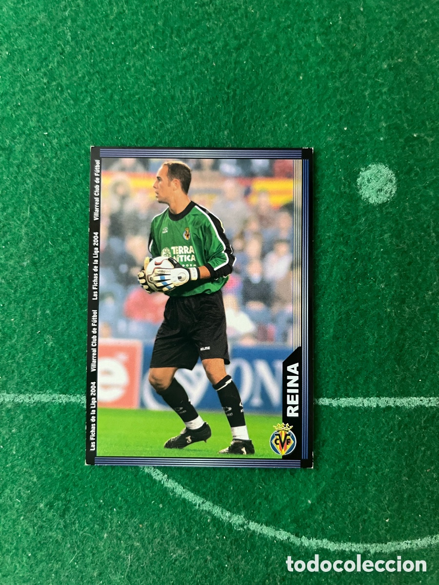 Fu&szlig;ball-Sticker: 382 REINA VILLARREAL LAS FICHAS DE LA LIGA 2003 2004 MUNDICROMO