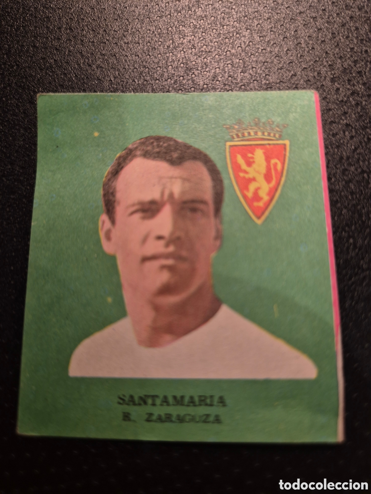 Fu&szlig;ball-Sticker: SANTAMARIA R ZARAGOZA FUTBOL 1963 DISGRA FHER
