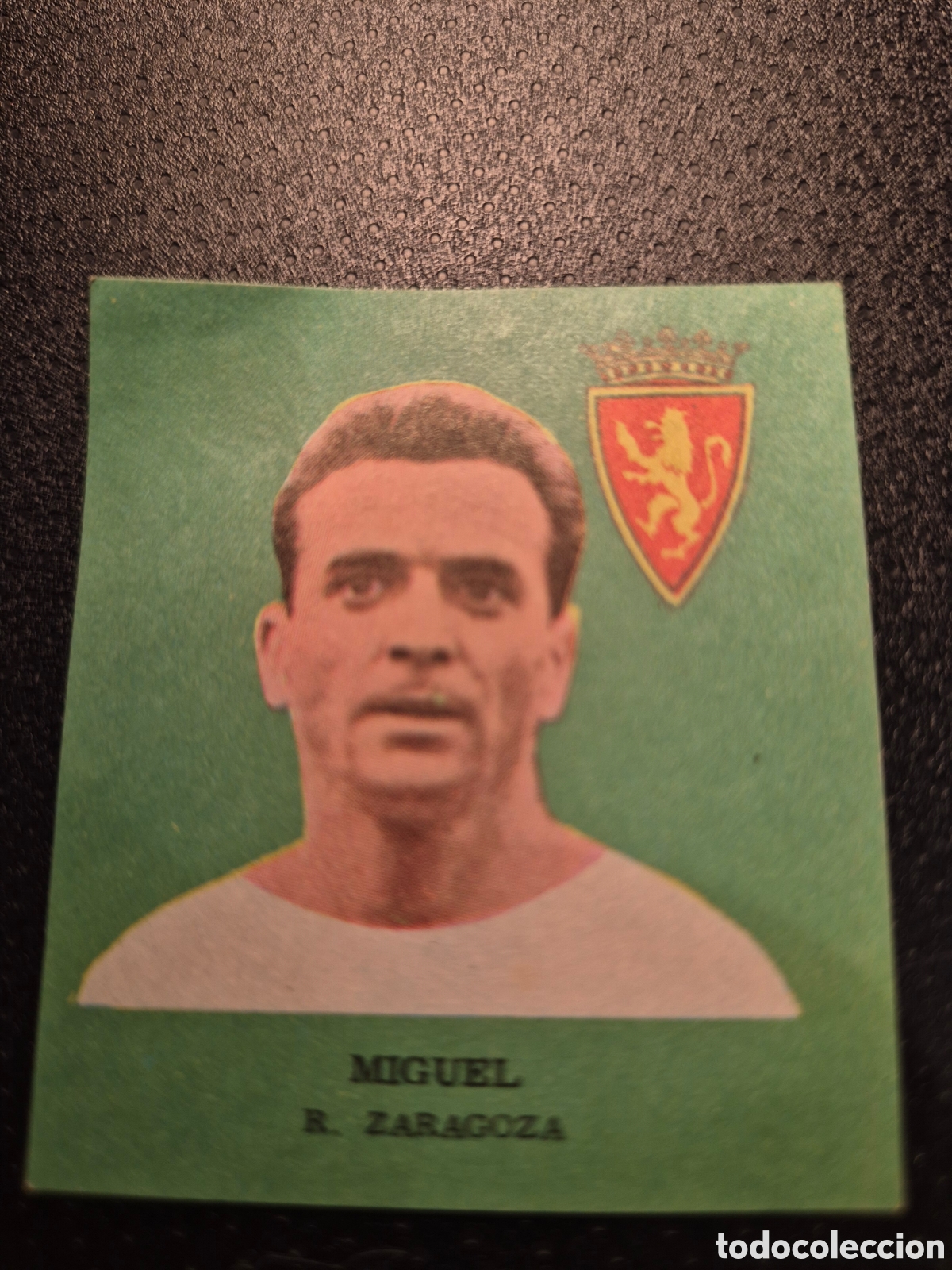 Fu&szlig;ball-Sticker: MIGUEL R ZARAGOZA FUTBOL 1963 DISGRA FHER