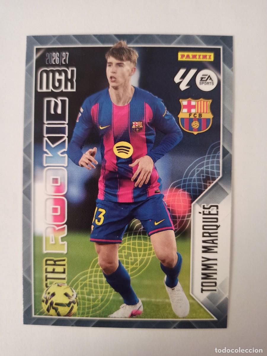 Fu&szlig;ball-Sticker: Tommy Marqu&eacute;s 420 - Barcelona - MASTER ROOKIE - MEGACRACKS 2026 2027 - 26 27 - MGK