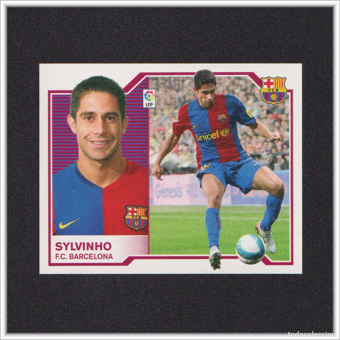 Fu&szlig;ball-Sticker: LIGA ESTE 2007 2008 07 08 PANINI SYLVINHO BARCELONA COLECCI&Oacute;N LIGA ALBUM BAR&Ccedil;A