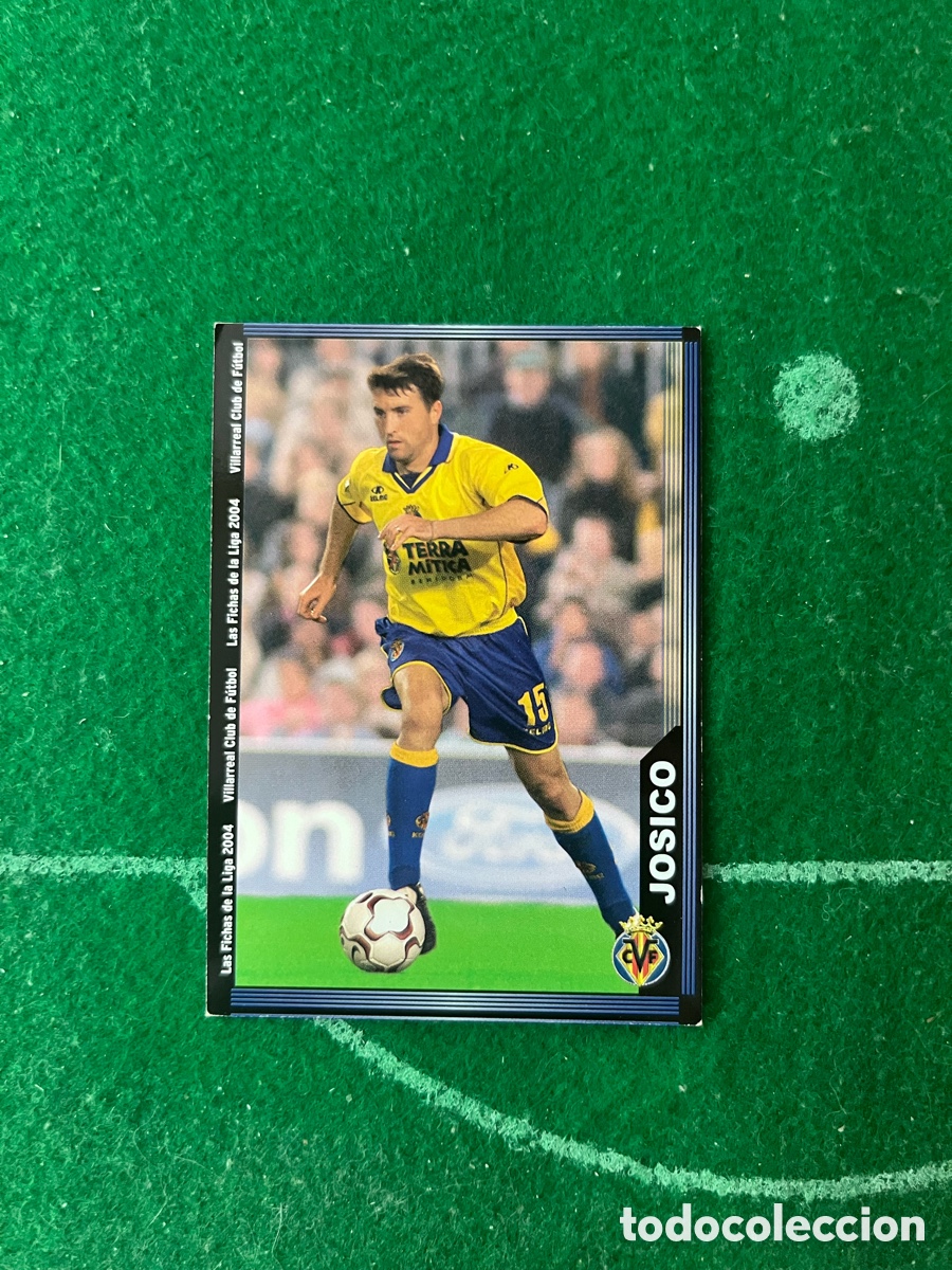 Cartes &agrave; collectionner de Football: 392 JOSICO VILLARREAL LAS FICHAS DE LA LIGA 2003 2004 MUNDICROMO
