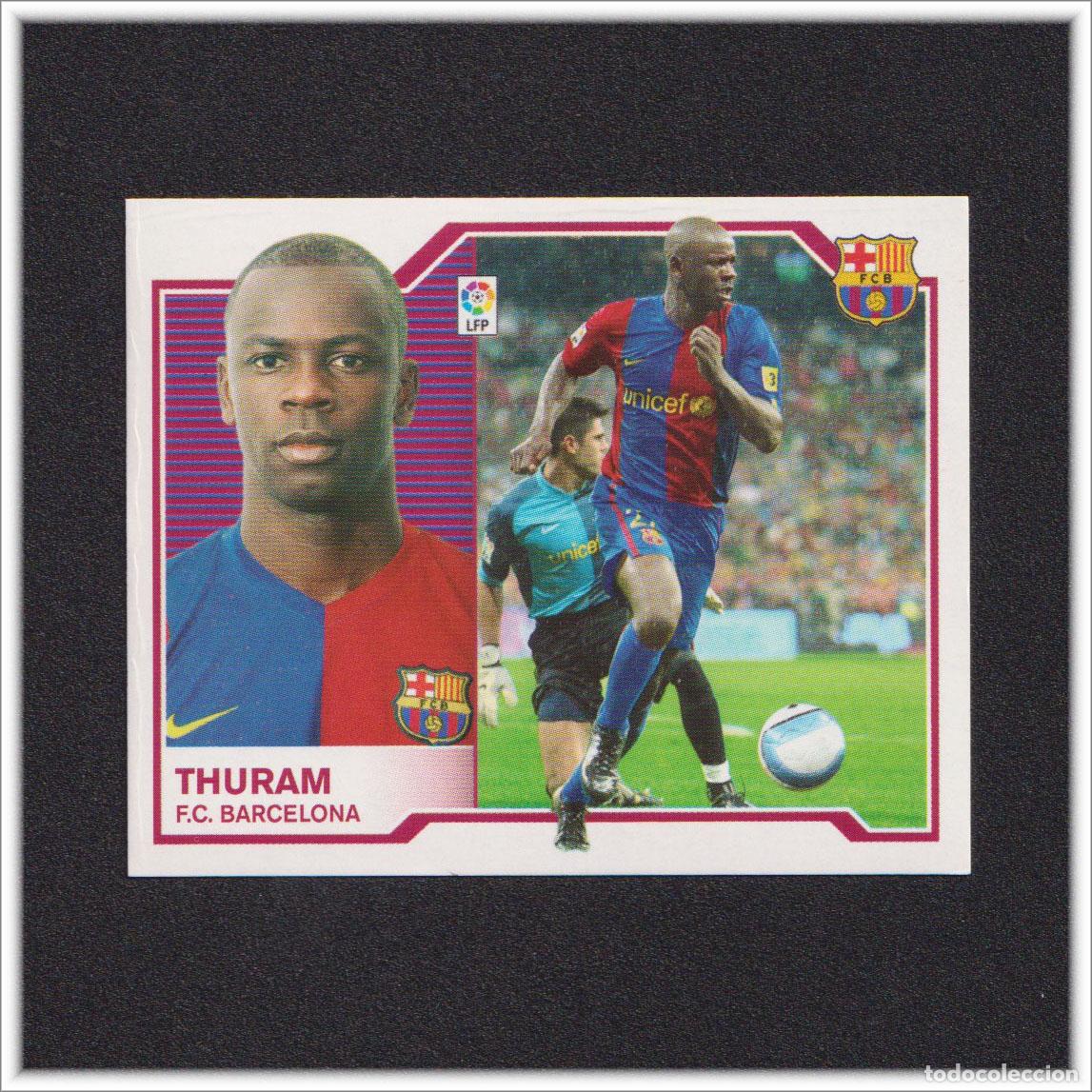 Cartes &agrave; collectionner de Football: LIGA ESTE 2007 2008 07 08 PANINI THURAM BARCELONA COLECCI&Oacute;N LIGA ALBUM BAR&Ccedil;A