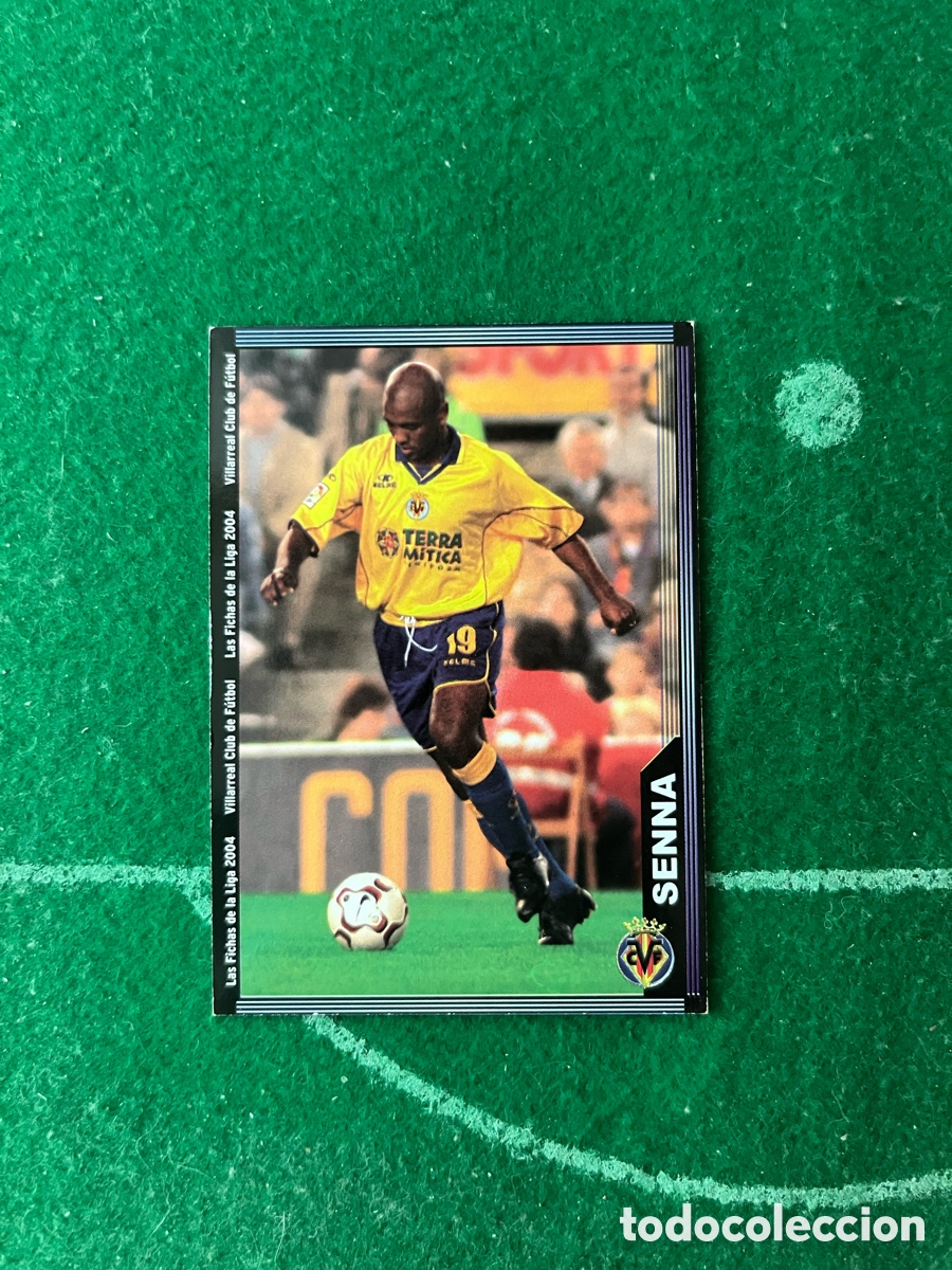 Cartes &agrave; collectionner de Football: 396 SENNA VILLARREAL LAS FICHAS DE LA LIGA 2003 2004 MUNDICROMO