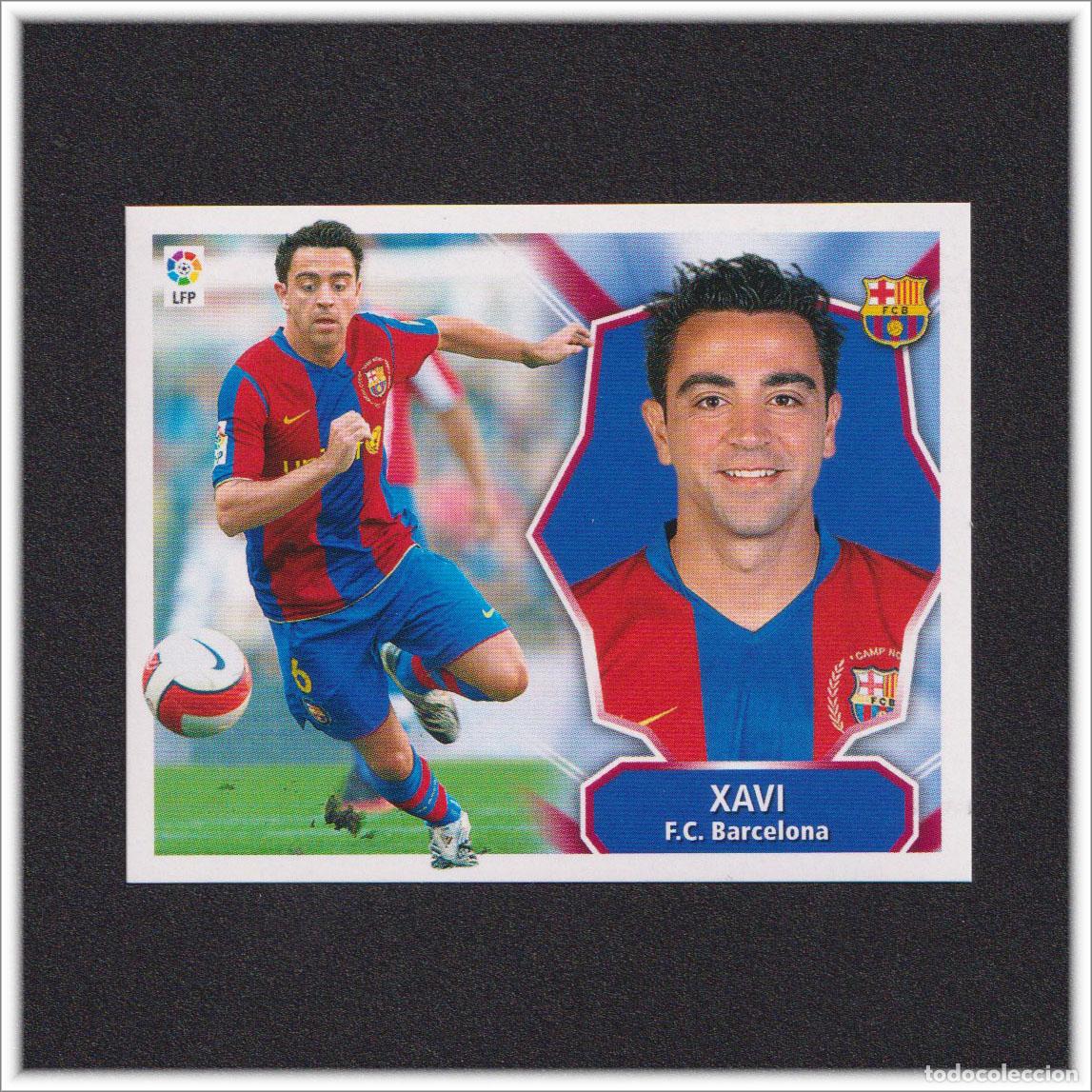 Cartes &agrave; collectionner de Football: LIGA ESTE 2008 2009 08 09 PANINI XAVI HERNANDEZ BARCELONA COLECCI&Oacute;N LIGA ALBUM BAR&Ccedil;A