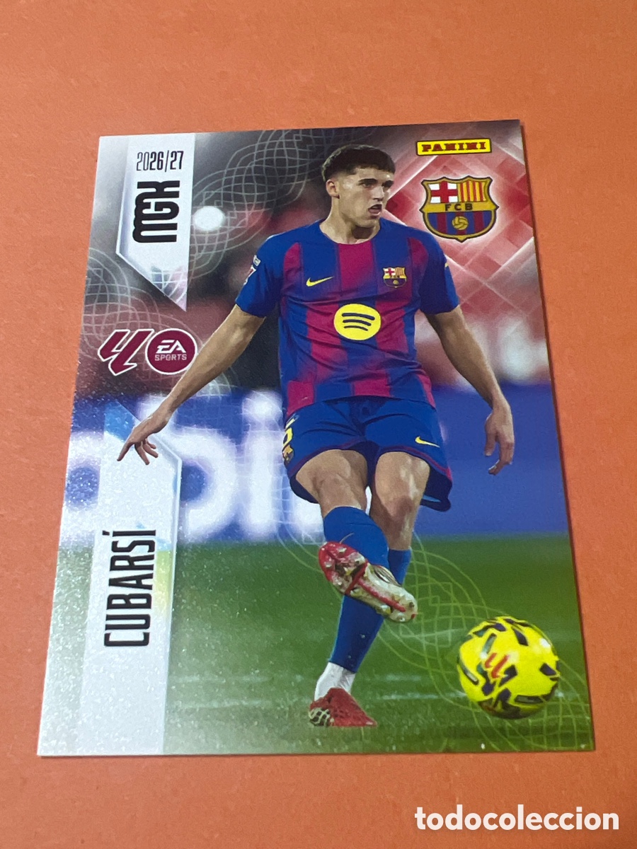 Cartes &agrave; collectionner de Football: C358. MEGACRACKS MGK 2026 2027 26 27 PANINI N&ordm; N&ordm; 78 CUBARSI BARCELONA