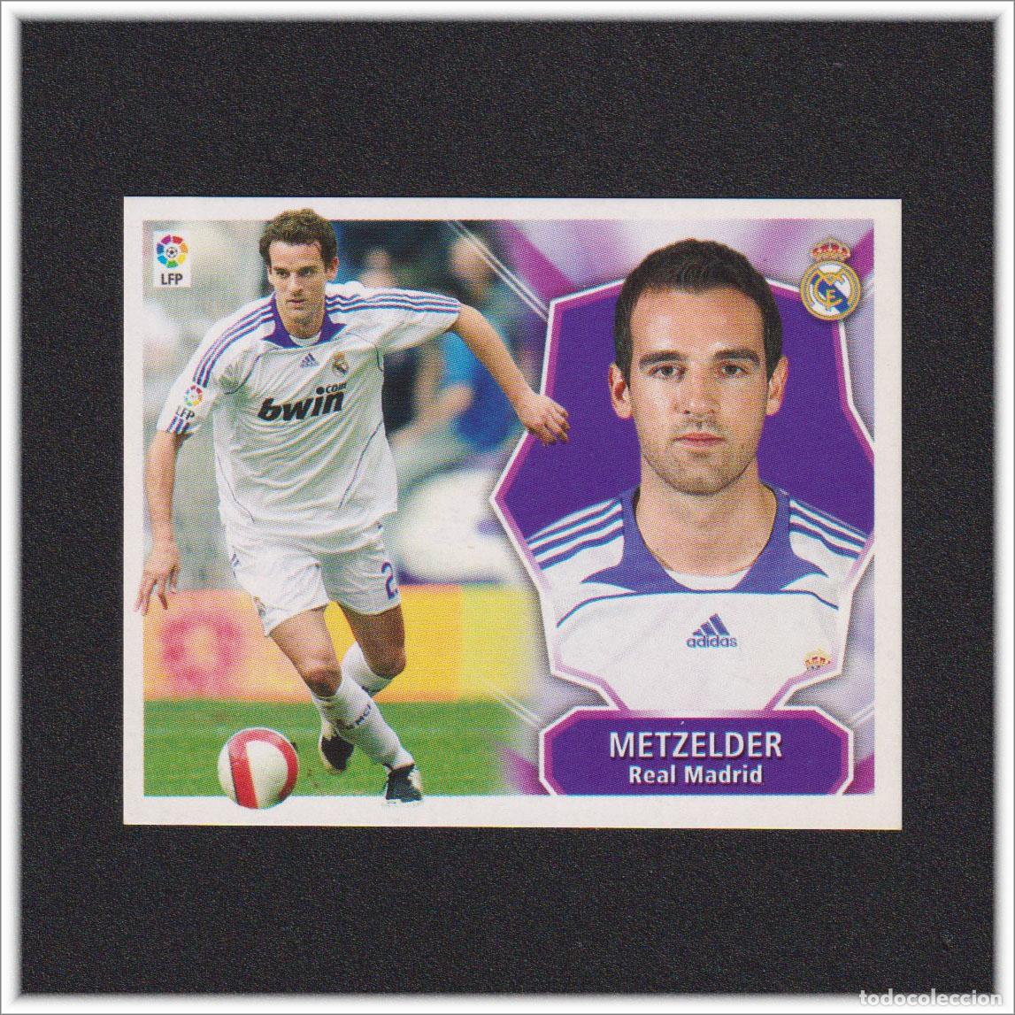 Cartes &agrave; collectionner de Football: LIGA ESTE 2008 2009 08 09 PANINI METZELDER REAL MADRID COLECCI&Oacute;N ALBUM F&Uacute;TBOL