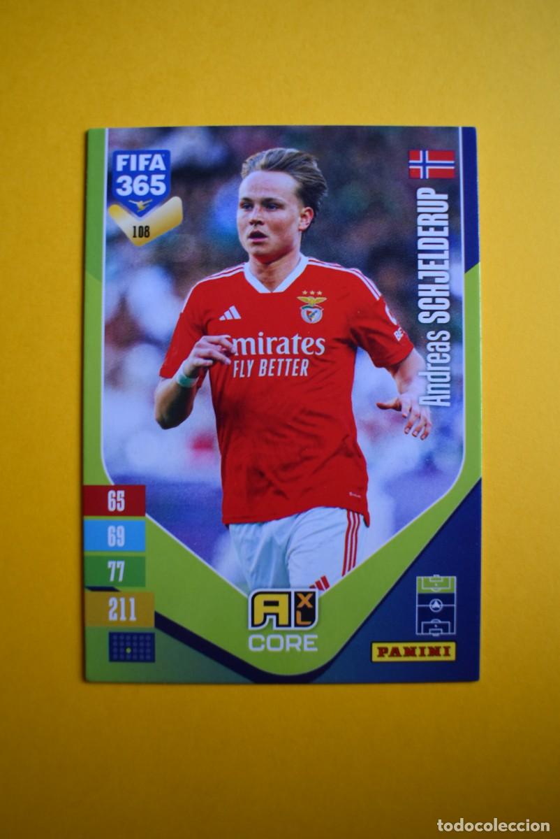 Figurine di Calcio: Cromo Adrenalyn XL. FIFA 365. 2027. Schjelderup. N. &ordm; 108. C&oacute;digo sin activar. Panini
