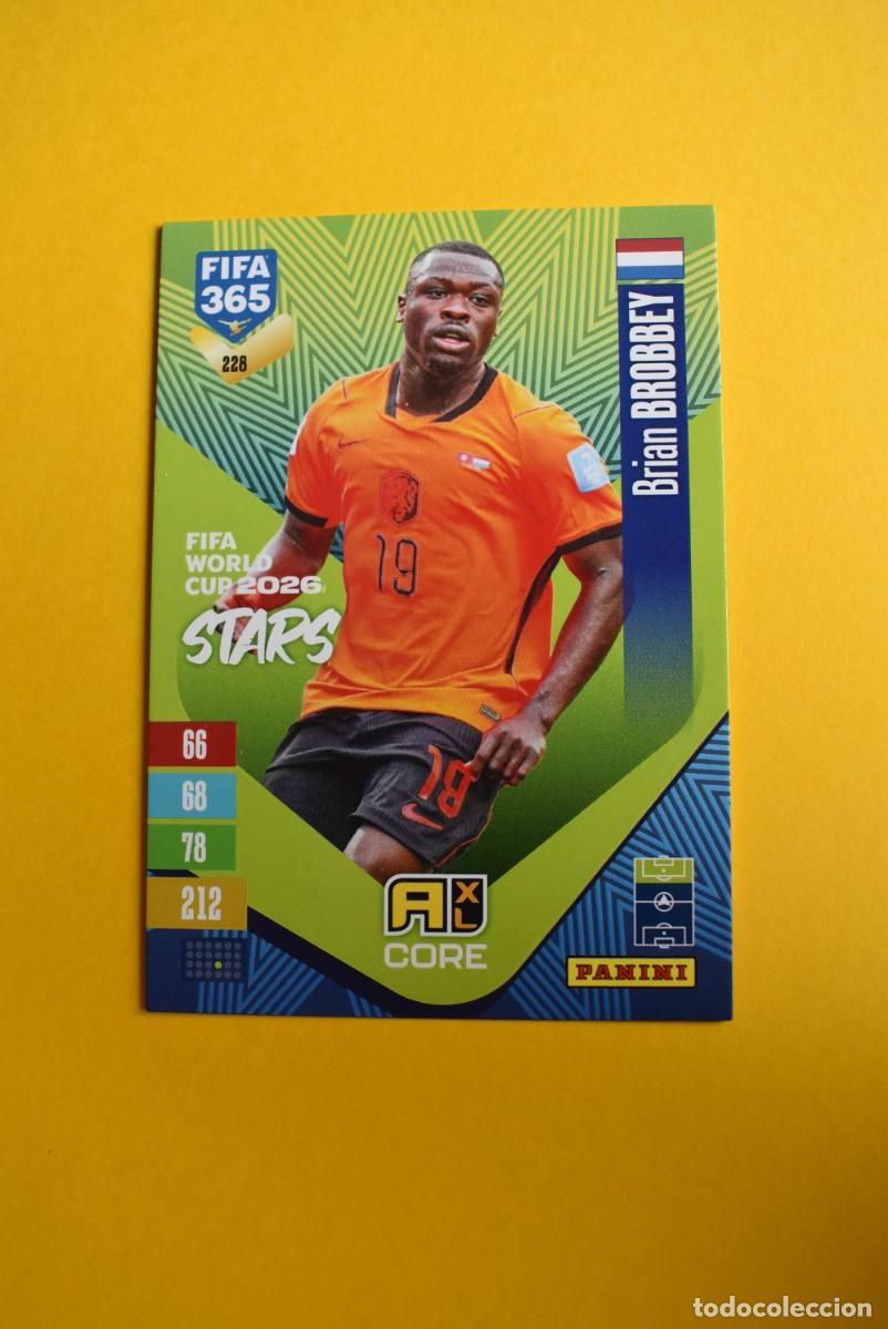 Figurine di Calcio: Cromo Adrenalyn XL. FIFA 365. 2027. Brobbey. N. &ordm; 228. C&oacute;digo sin activar. Panini