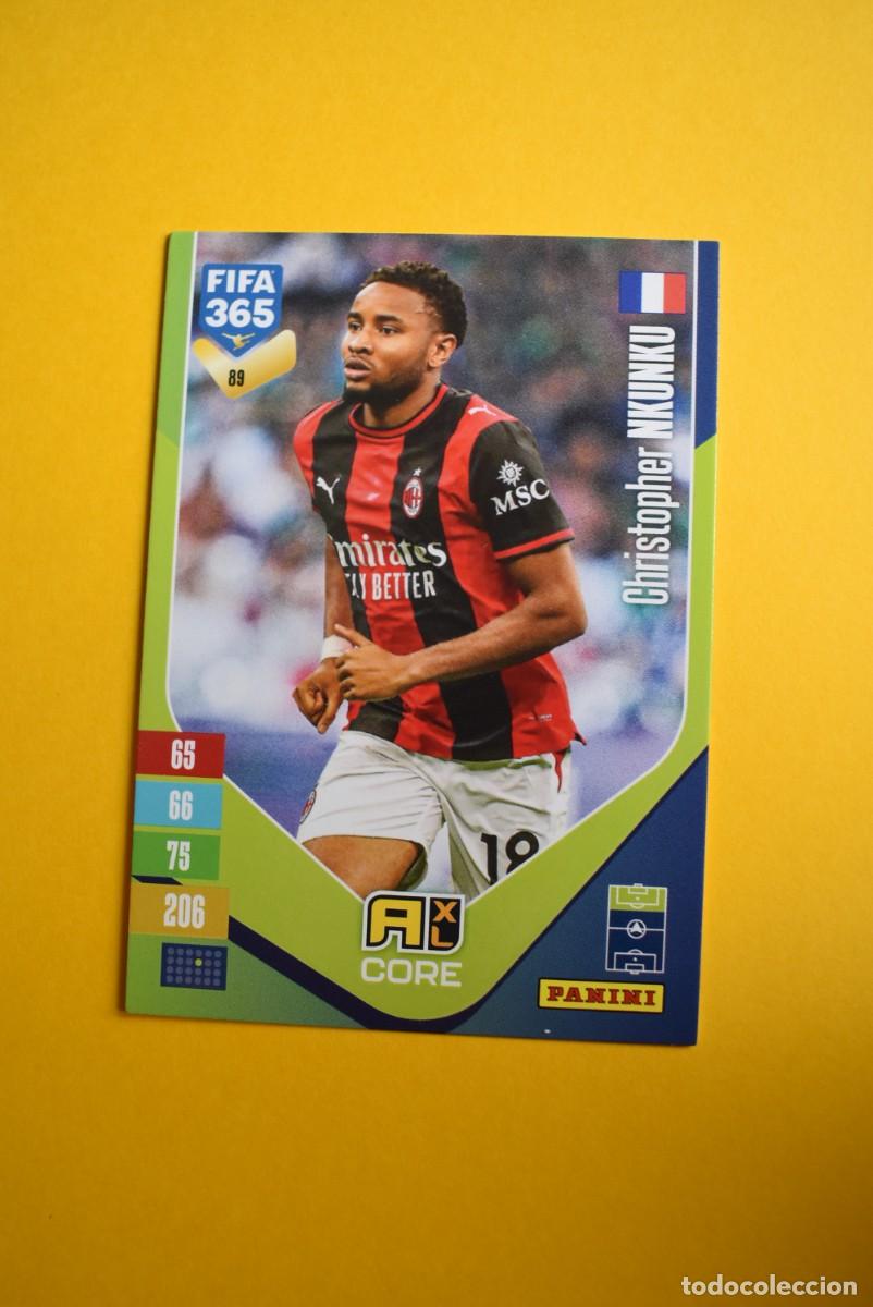 Figurine di Calcio: Cromo Adrenalyn XL. FIFA 365. 2027. Nkunku. N. &ordm; 89. C&oacute;digo sin activar. Panini