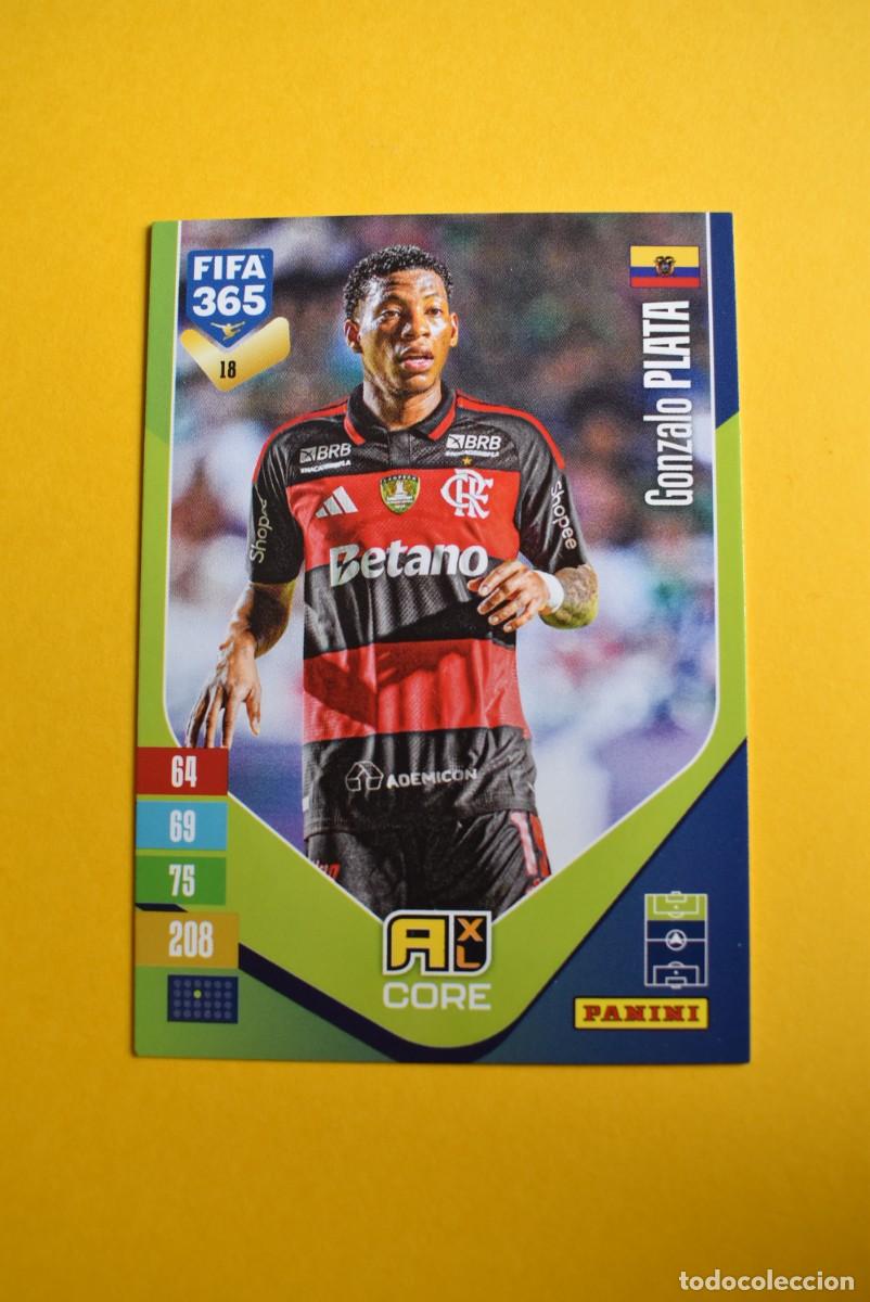 Fu&szlig;ball-Sticker: Cromo Adrenalyn XL. FIFA 365. 2027. Plata. N. &ordm; 18. C&oacute;digo sin activar. Panini