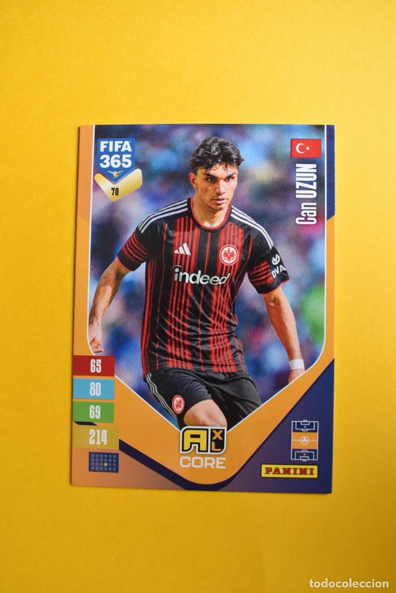Fu&szlig;ball-Sticker: Cromo Adrenalyn XL. FIFA 365. 2027. Uzun. N. &ordm; 70. C&oacute;digo sin activar. Panini