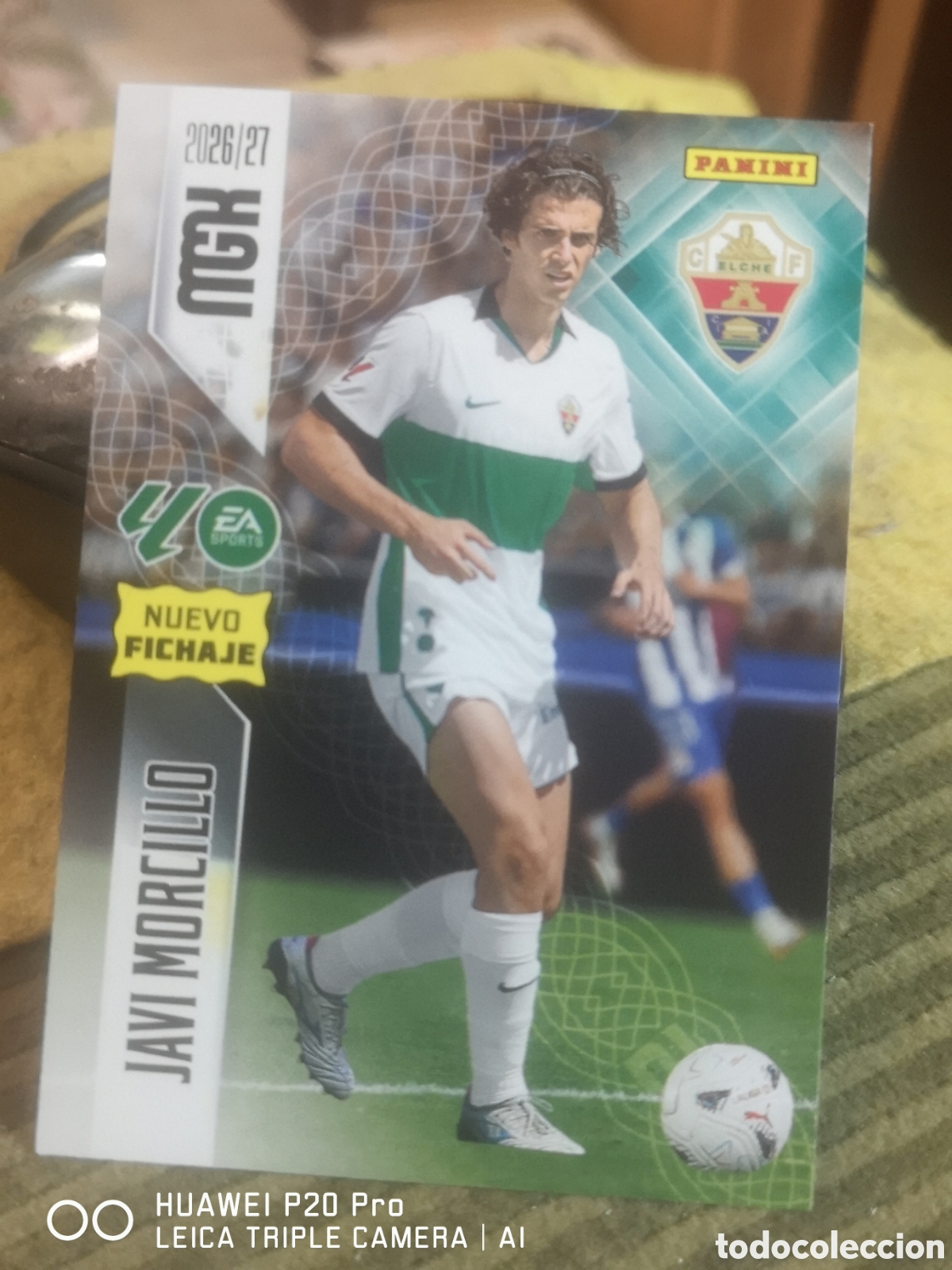 Figurine di Calcio: MEGACRACKS 2026 2027 2026 27 JAVI MORCILLO NUEVO FICHAJE 473 - ELCHE