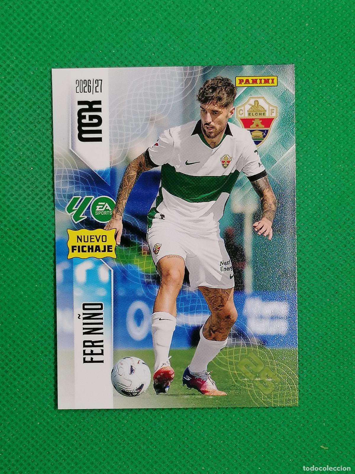 Figurine di Calcio: 465 FER NI&Ntilde;O ELCHE NUEVOS FICHAJES 2&ordm; EDICION ⚽ MEGACRACKS LIGA 2026 2027 26 27 ⚽