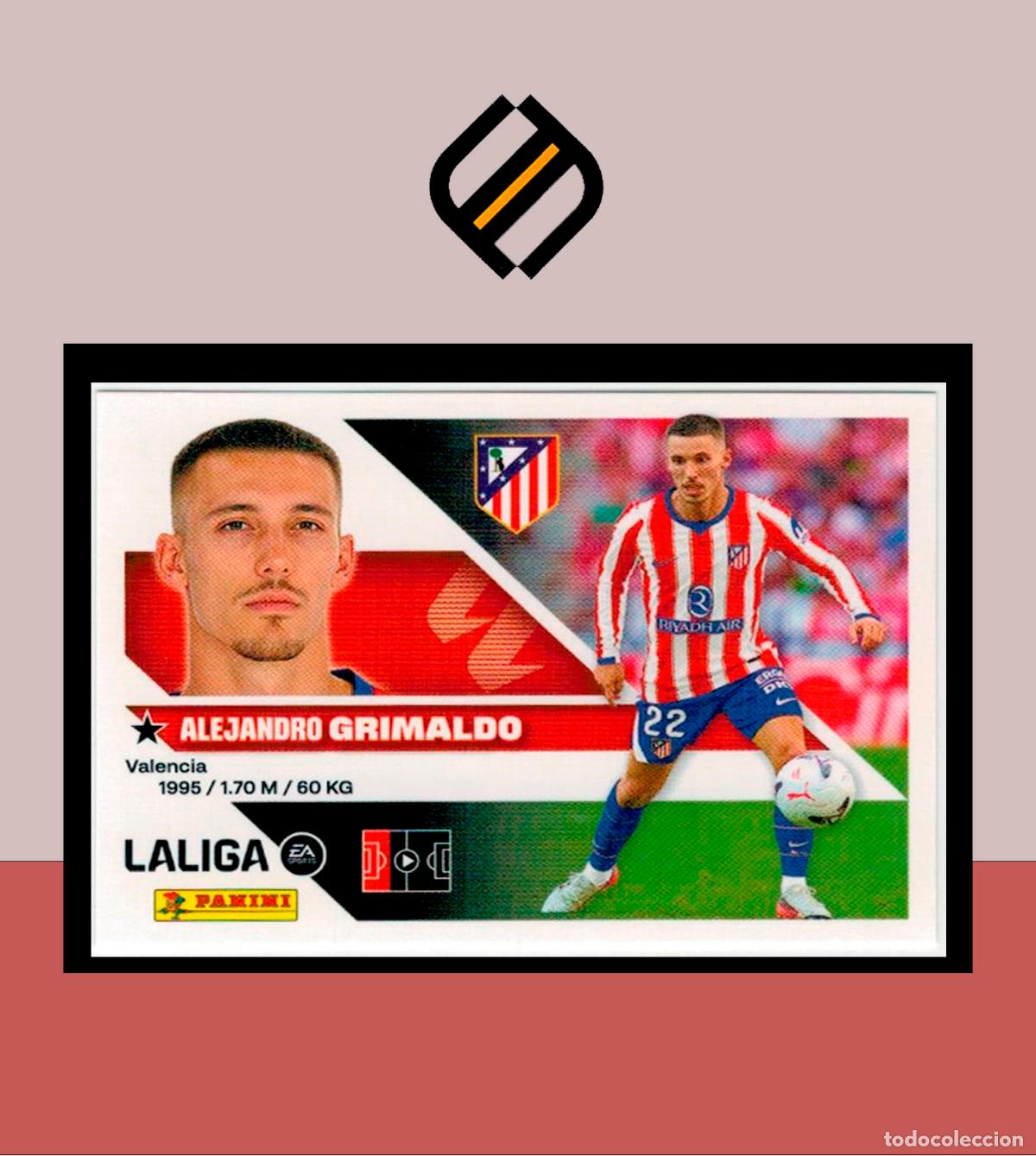 Figurine di Calcio: LIGA ESTE 2026 2027 26 27 PANINI N&ordm; 10 BIS GRIMALDO ATL&Eacute;TICO MADRID 3 EDICI&Oacute;N STICKER COLECCI&Oacute;N