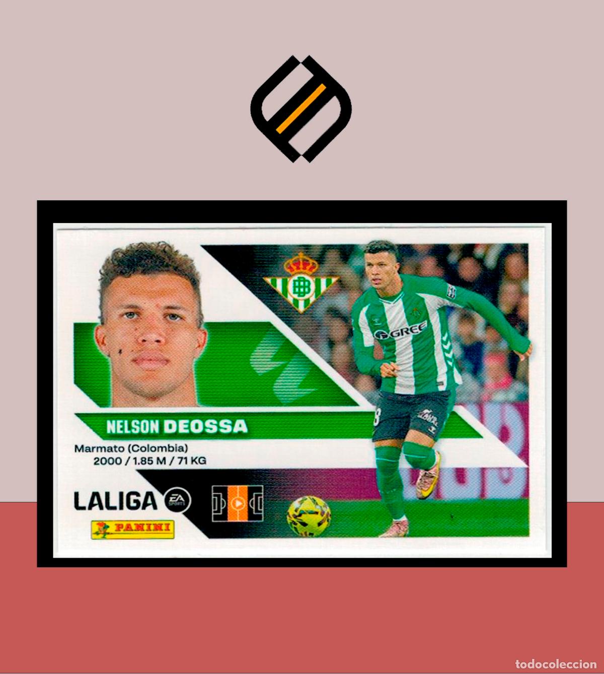 Figurine di Calcio: LIGA ESTE 2026 2027 26 27 PANINI N&ordm; 11 BIS DEOSSA REAL BETIS 3 EDICI&Oacute;N STICKER COLECCI&Oacute;N