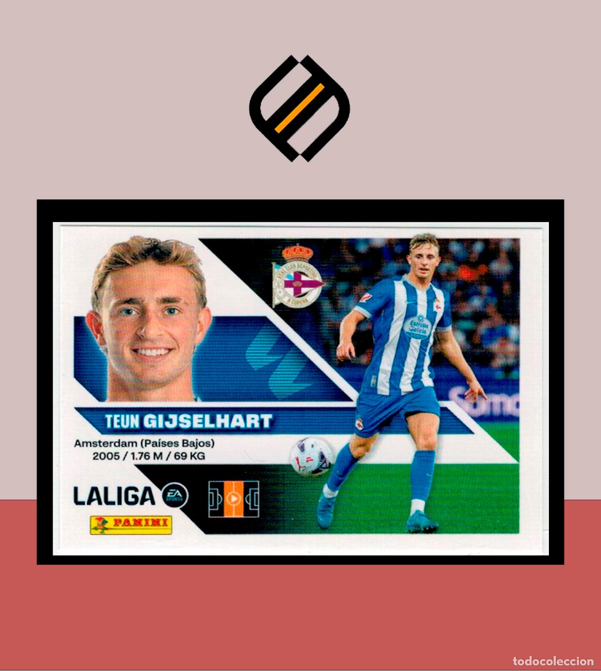 Fu&szlig;ball-Sticker: LIGA ESTE 2026 2027 26 27 PANINI N&ordm; 14 BIS GIJSELHART DEPORTIVO CORU&Ntilde;A 3 EDICI&Oacute;N STICKER COLECCI&Oacute;N