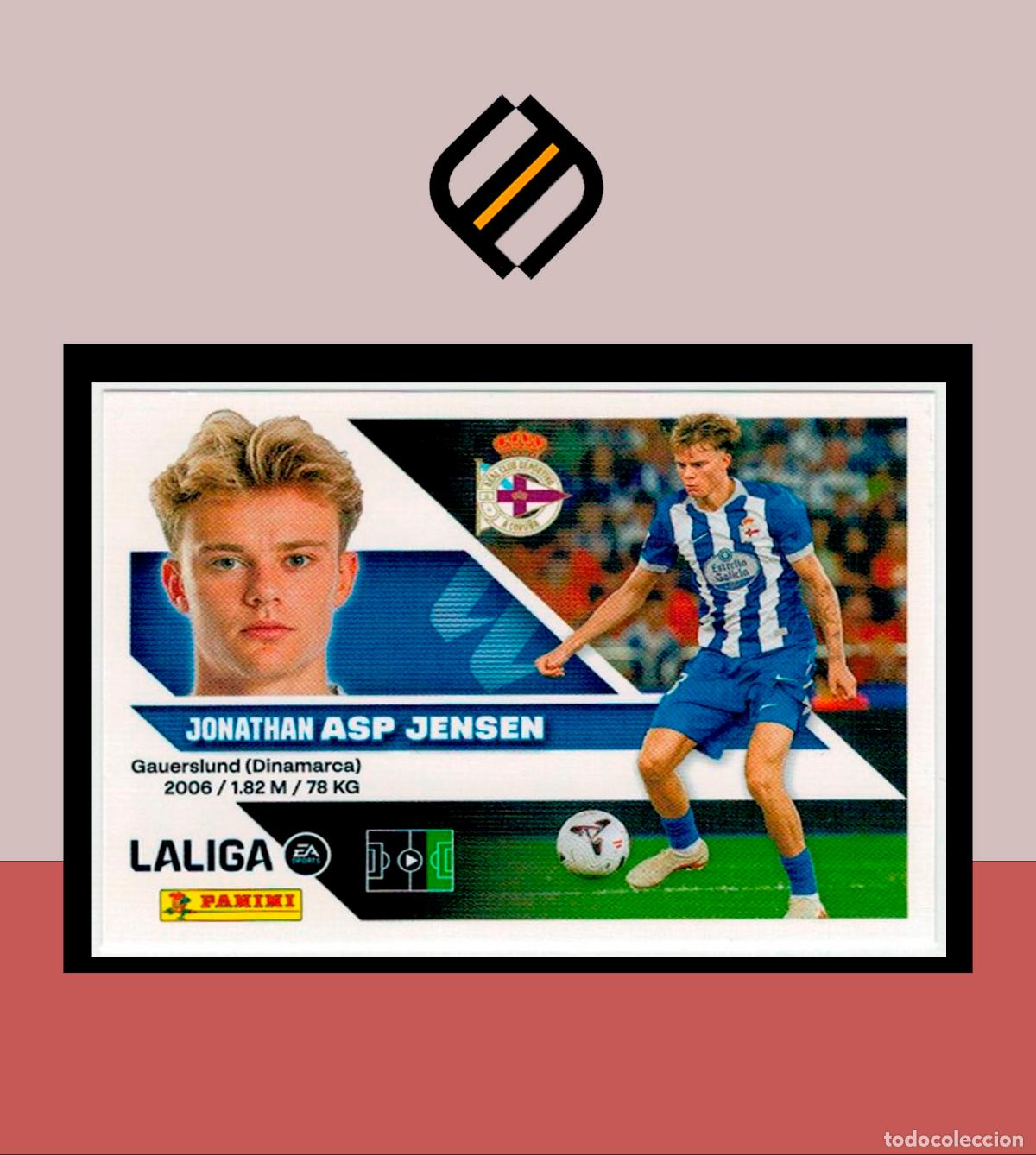 Fu&szlig;ball-Sticker: LIGA ESTE 2026 2027 26 27 PANINI N&ordm; 17 ASP JENSEN DEPORTIVO CORU&Ntilde;A 3 EDICI&Oacute;N STICKER COLECCI&Oacute;N