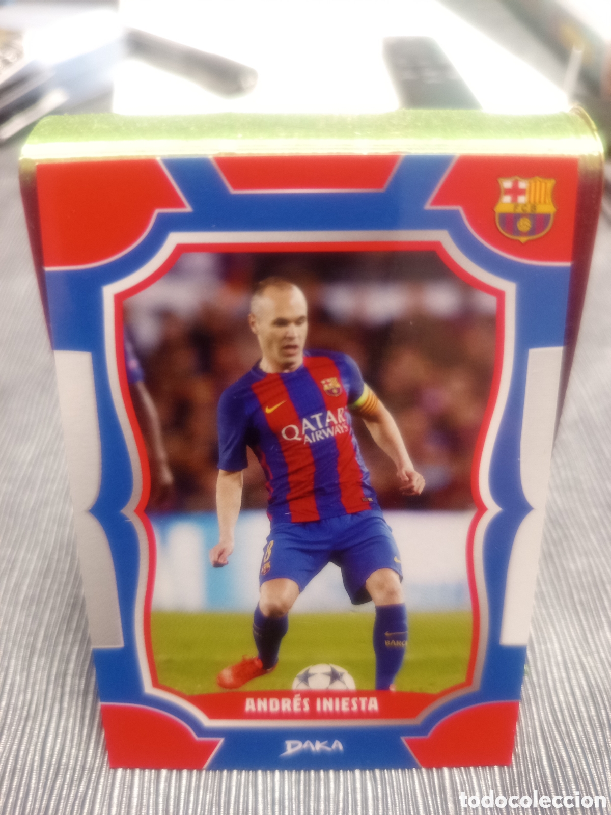 Cromos de f&uacute;tbol: Andr&eacute;s Iniesta - Daka 24/25 - NO22