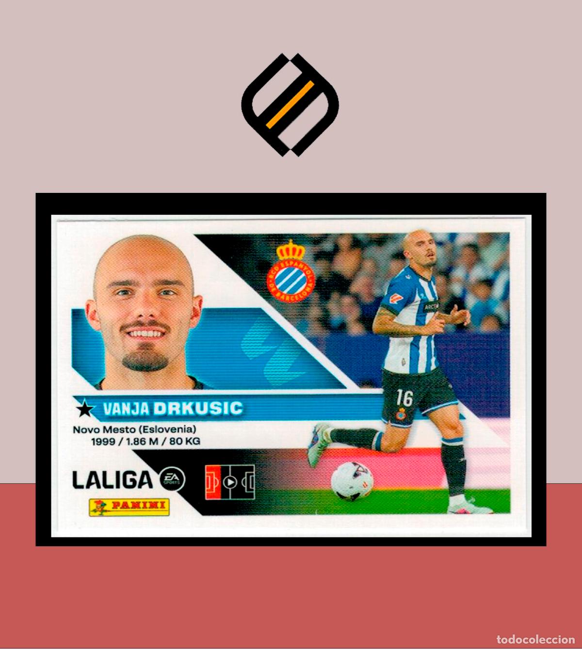 Cartes &agrave; collectionner de Football: LIGA ESTE 2026 2027 26 27 PANINI N&ordm; 6 BIS DRKUSIC ESPANYOL ESPA&Ntilde;OL 3 EDICI&Oacute;N STICKER COLECCI&Oacute;N