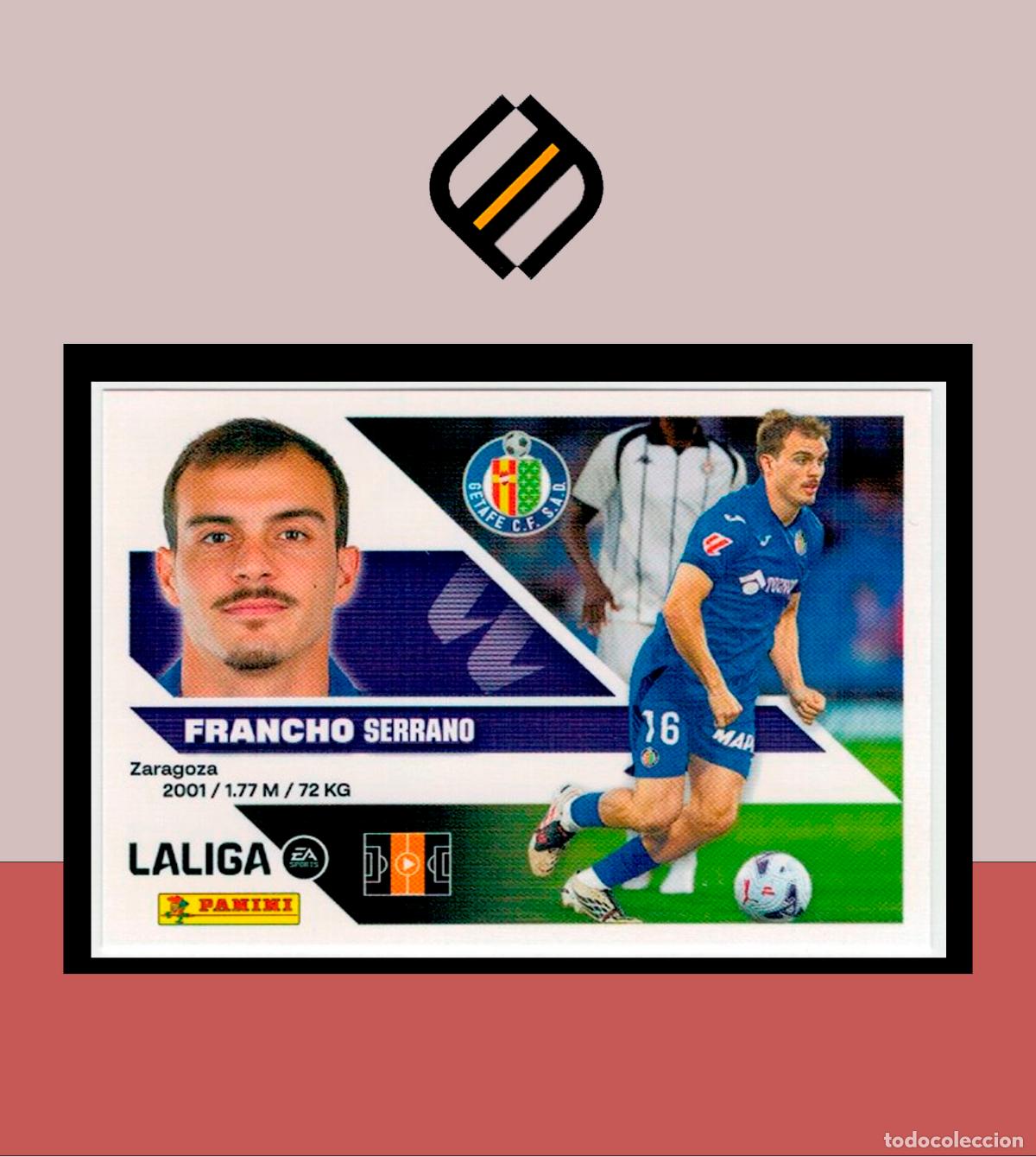 Cartes &agrave; collectionner de Football: LIGA ESTE 2026 2027 26 27 PANINI N&ordm; 13 FRANCHO GETAFE 3 EDICI&Oacute;N STICKER COLECCI&Oacute;N