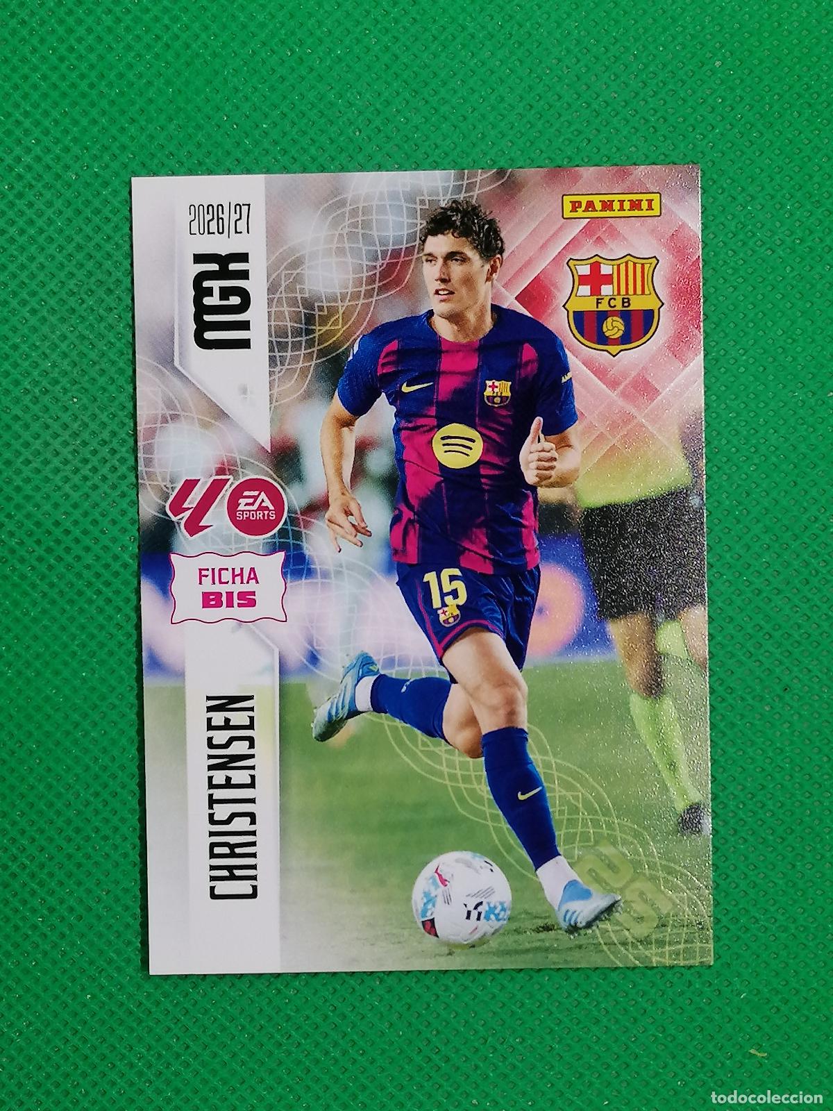 Cartes &agrave; collectionner de Football: 80 BIS 80BIS CHRISTENSEN BARCELONA 2&ordf; EDICION ⚽ MEGACRACKS LIGA 2026 2027 26 27 ⚽