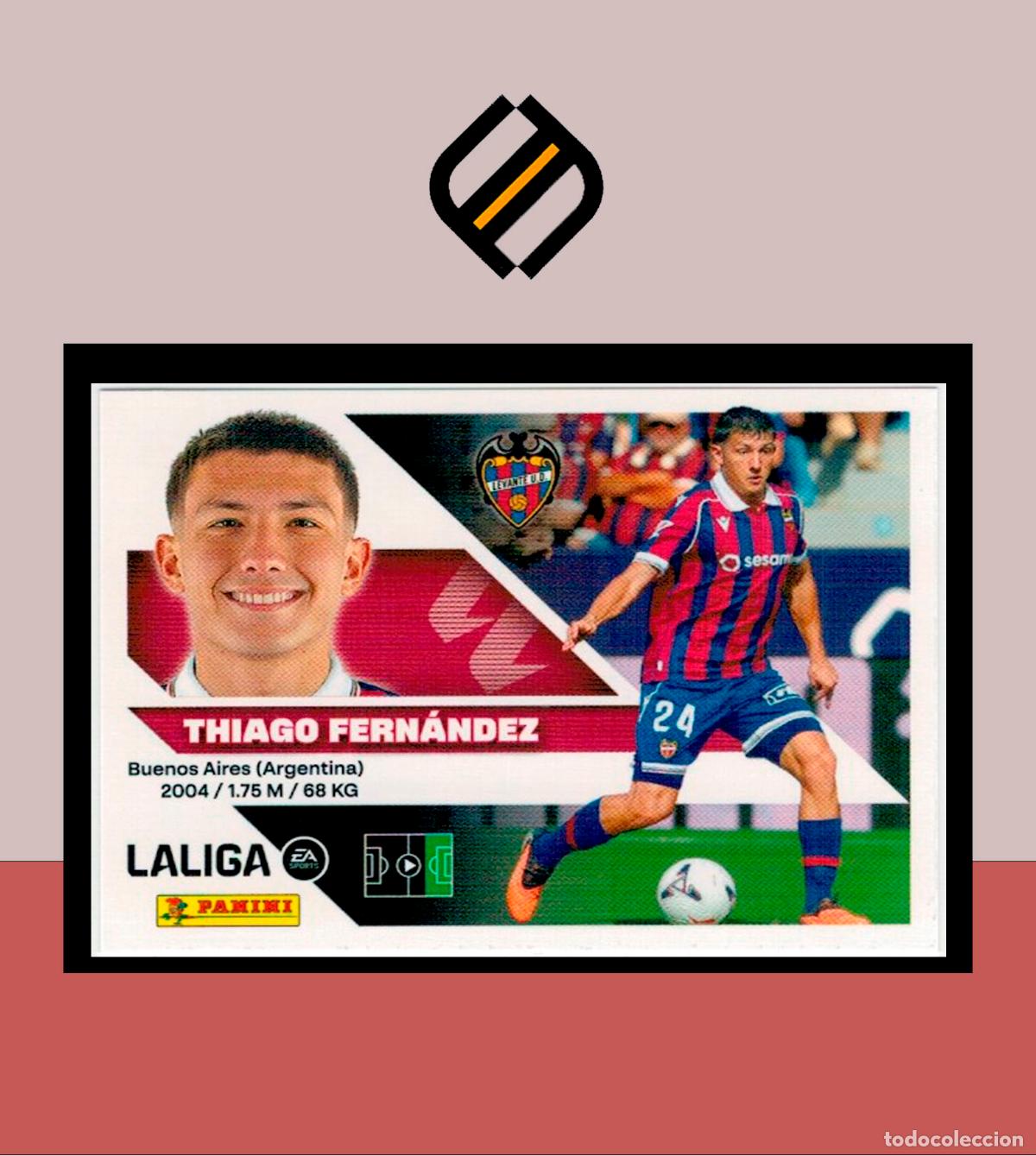 Cartes &agrave; collectionner de Football: LIGA ESTE 2026 2027 26 27 PANINI N&ordm; 16 BIS THIAGO FERN&Aacute;NDEZ LEVANTE 3 EDICI&Oacute;N STICKER COLECCI&Oacute;N