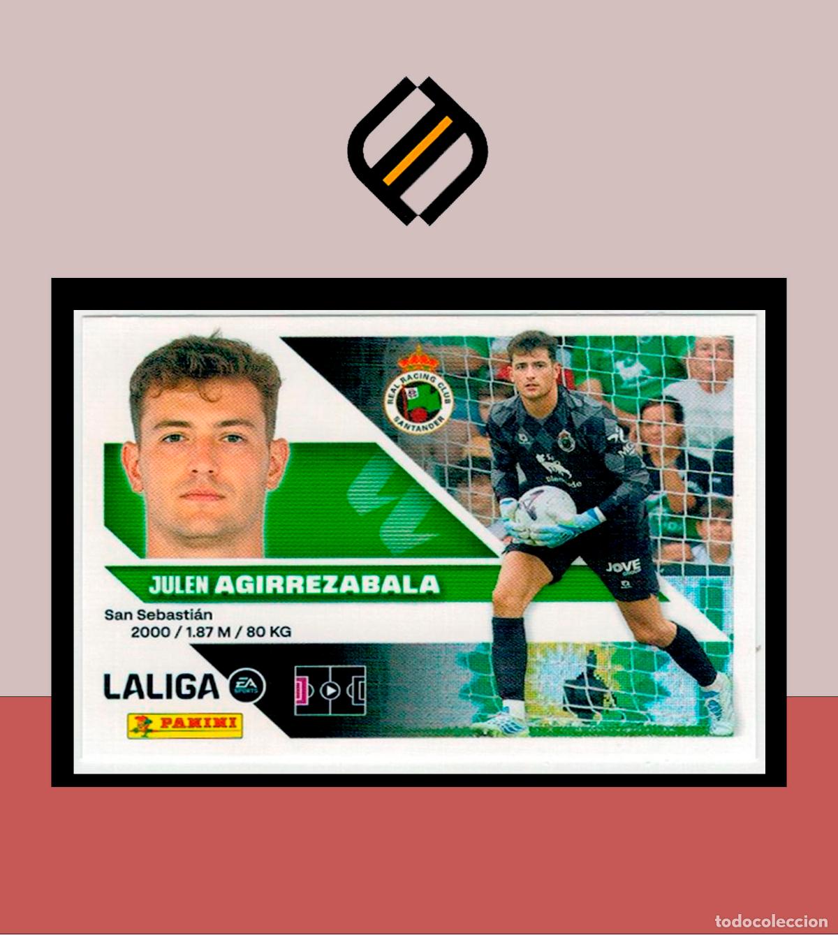 Cartes &agrave; collectionner de Football: LIGA ESTE 2026 2027 26 27 PANINI N&ordm; 3 AGIRREZABALA RACING SANTANDER 3 EDICI&Oacute;N STICKER COLECCI&Oacute;N