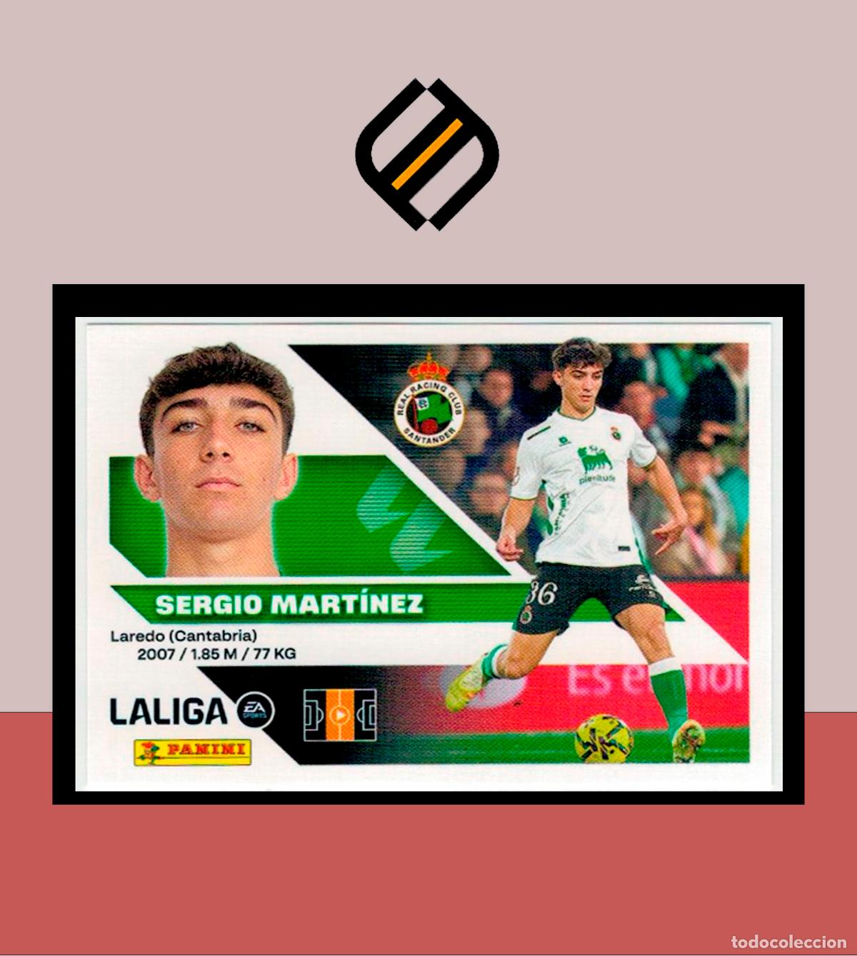 Cartes &agrave; collectionner de Football: LIGA ESTE 2026 2027 26 27 PANINI 13 BIS SERGIO MART&Iacute;NEZ RACING SANTANDER 3 EDICI&Oacute;N STICKER COLECCI&Oacute;N