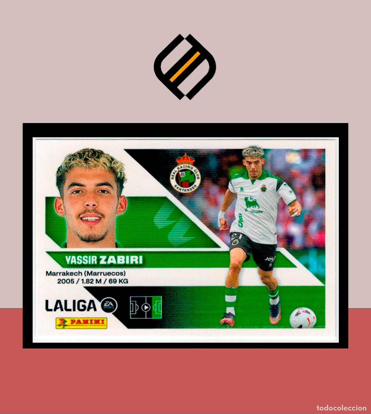 Cartes &agrave; collectionner de Football: LIGA ESTE 2026 2027 26 27 PANINI N&ordm; 15 BIS ZABIRI RACING SANTANDER 3 EDICI&Oacute;N STICKER COLECCI&Oacute;N