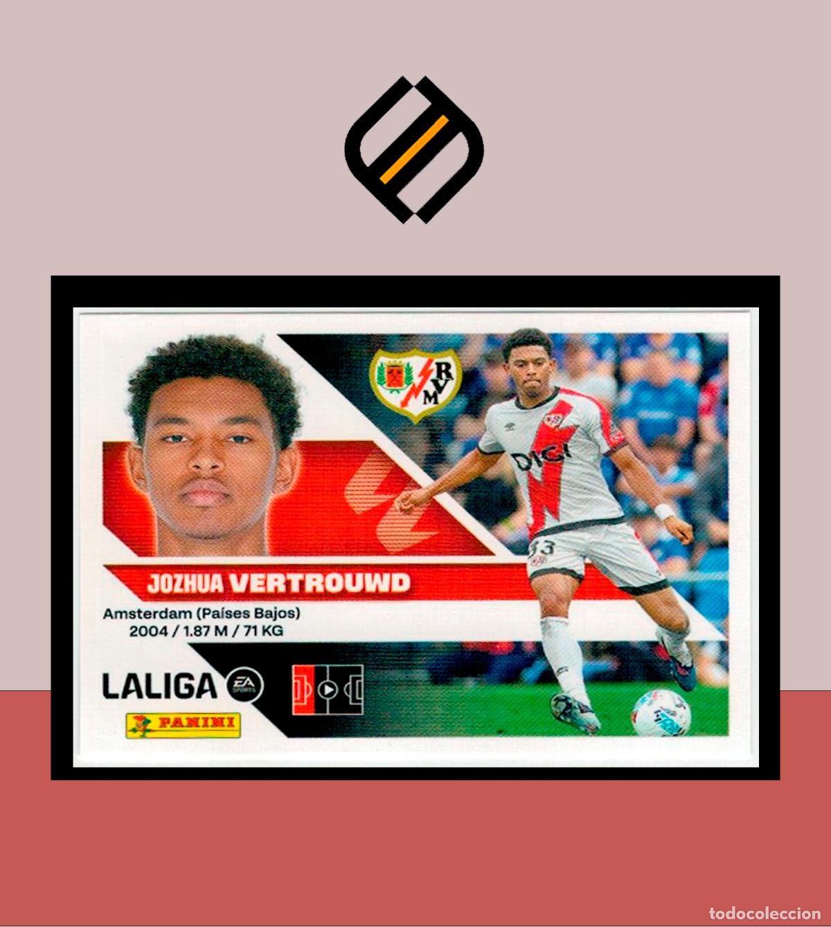 Cartes &agrave; collectionner de Football: LIGA ESTE 2026 2027 26 27 PANINI N&ordm; 7 BIS VERTROUWD RAYO VALLECANO 3 EDICI&Oacute;N STICKER COLECCI&Oacute;N