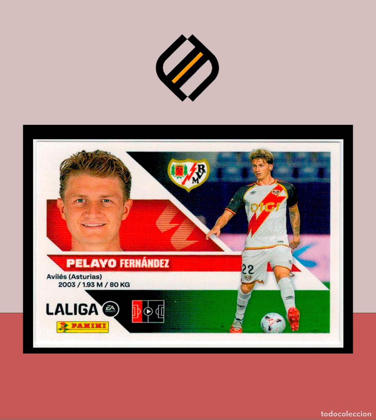 Cartes &agrave; collectionner de Football: LIGA ESTE 2026 2027 26 27 PANINI N&ordm; 10 BIS PELAYO RAYO VALLECANO 3 EDICI&Oacute;N STICKER COLECCI&Oacute;N