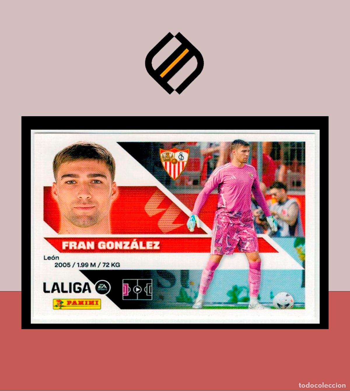 Cartes &agrave; collectionner de Football: LIGA ESTE 2026 2027 26 27 PANINI N&ordm; 4 FRAN GONZ&Aacute;LEZ SEVILLA 3 EDICI&Oacute;N STICKER COLECCI&Oacute;N