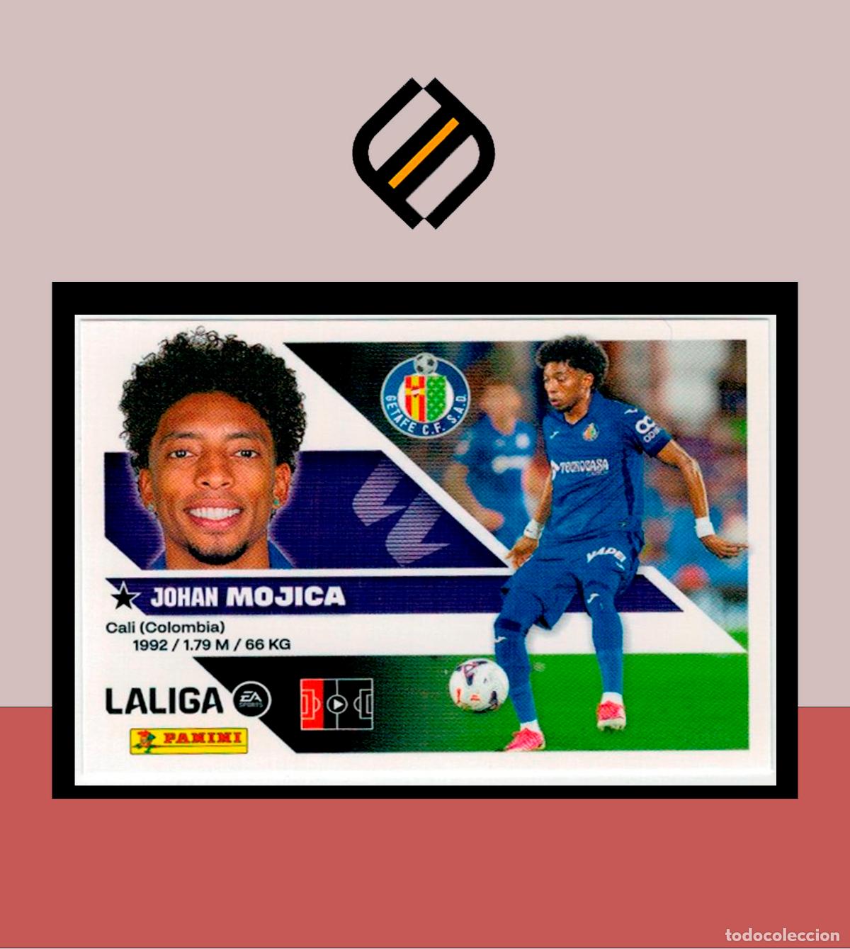 Cromos de f&uacute;tbol: LIGA ESTE 2026 2027 26 27 PANINI FICHAJE 23 MOJICA GETAFE 3 EDICI&Oacute;N STICKER COLECCI&Oacute;N
