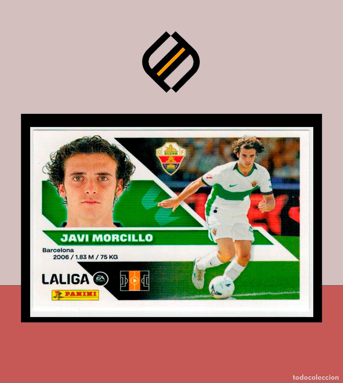 Cromos de f&uacute;tbol: LIGA ESTE 2026 2027 26 27 PANINI FICHAJE 26 JAVI MORCILLO ELCHE 3 EDICI&Oacute;N STICKER COLECCI&Oacute;N