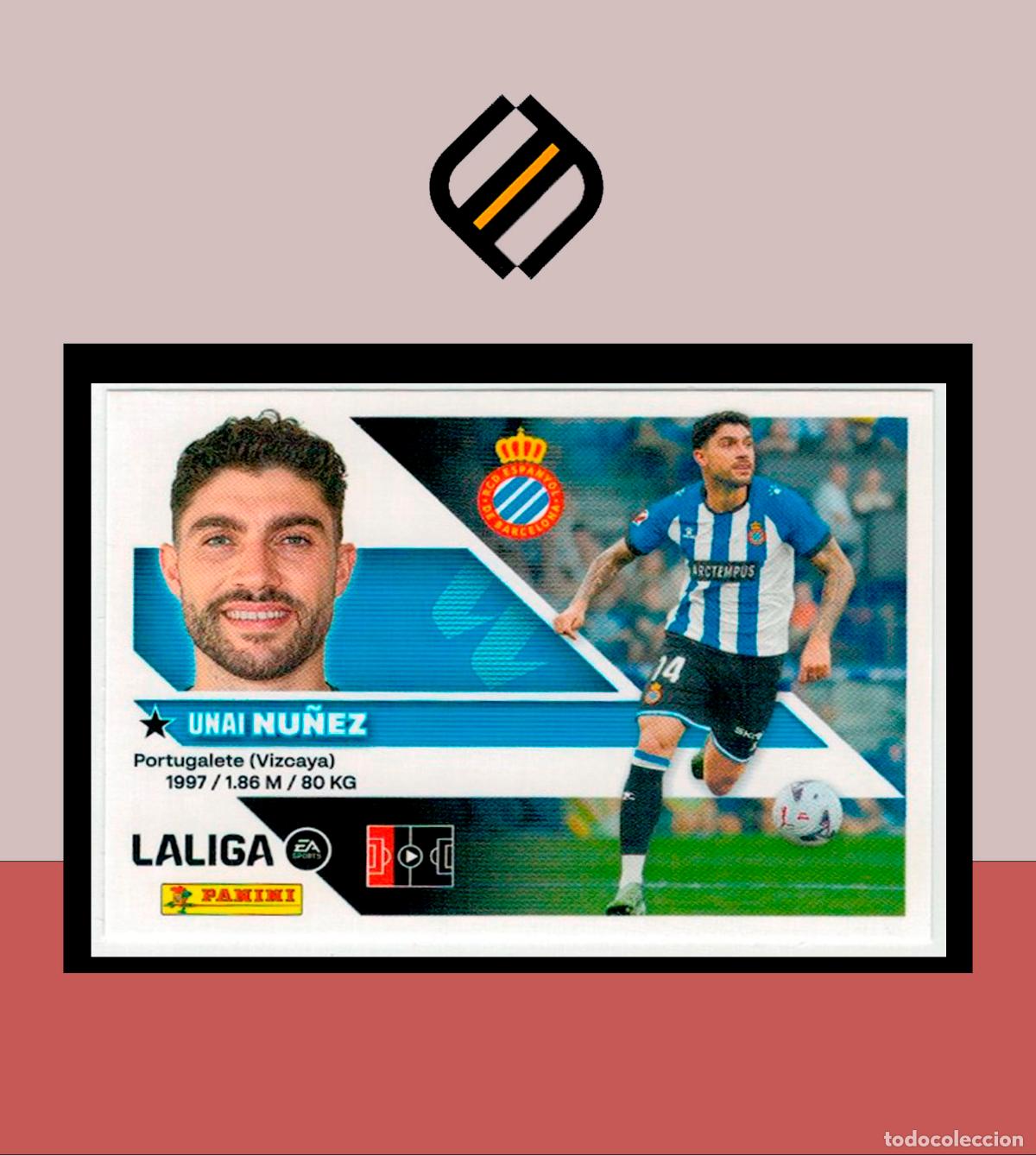 Cromos de f&uacute;tbol: LIGA ESTE 2026 2027 26 27 PANINI FICHAJE 27 N&Uacute;&Ntilde;EZ ESPANYOL ESPA&Ntilde;OL 3 EDICI&Oacute;N STICKER COLECCI&Oacute;N