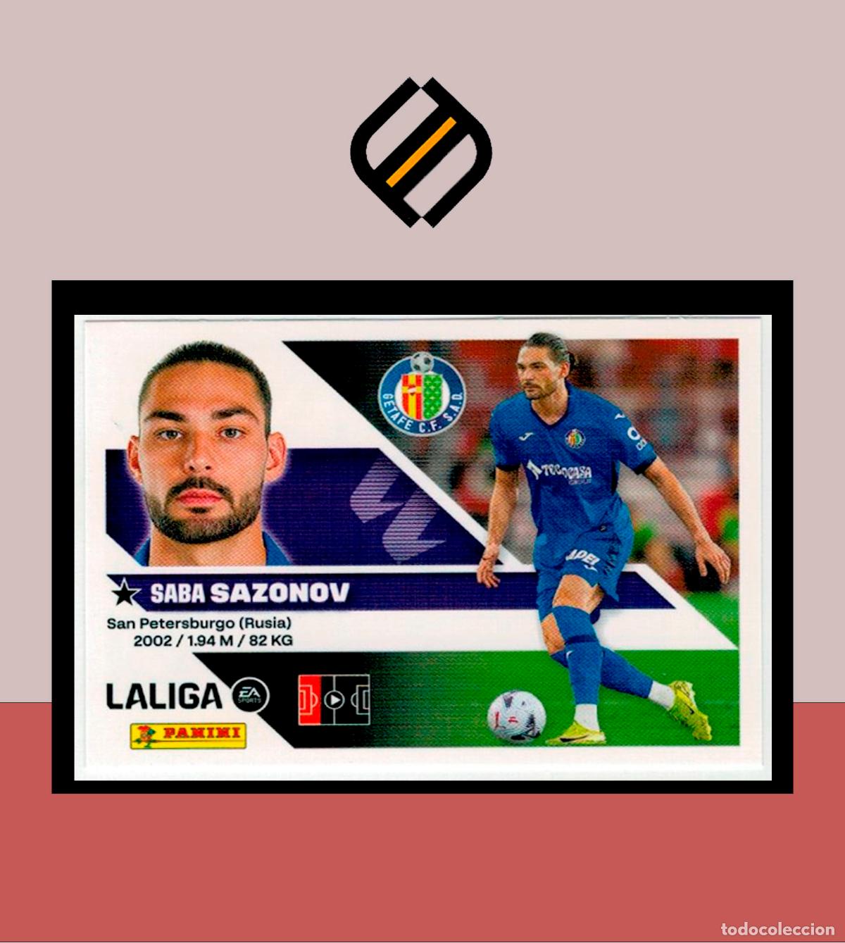 Cromos de f&uacute;tbol: LIGA ESTE 2026 2027 26 27 PANINI FICHAJE N&ordm; 31 SAZONOV GETAFE 3 EDICI&Oacute;N STICKER COLECCI&Oacute;N