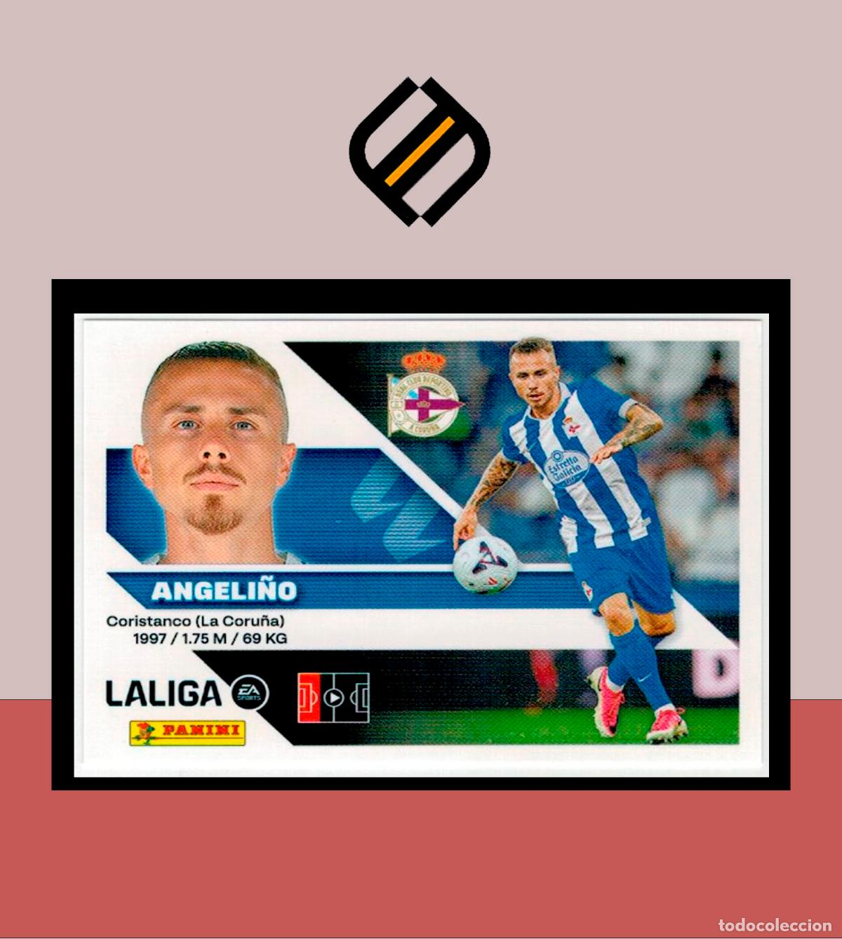 Cromos de f&uacute;tbol: LIGA ESTE 2026 2027 26 27 PANINI FICHAJE N&ordm; 33 ANGELI&Ntilde;O DEPORTIVO CORU&Ntilde;A 3 EDICI&Oacute;N STICKER COLECCI&Oacute;N