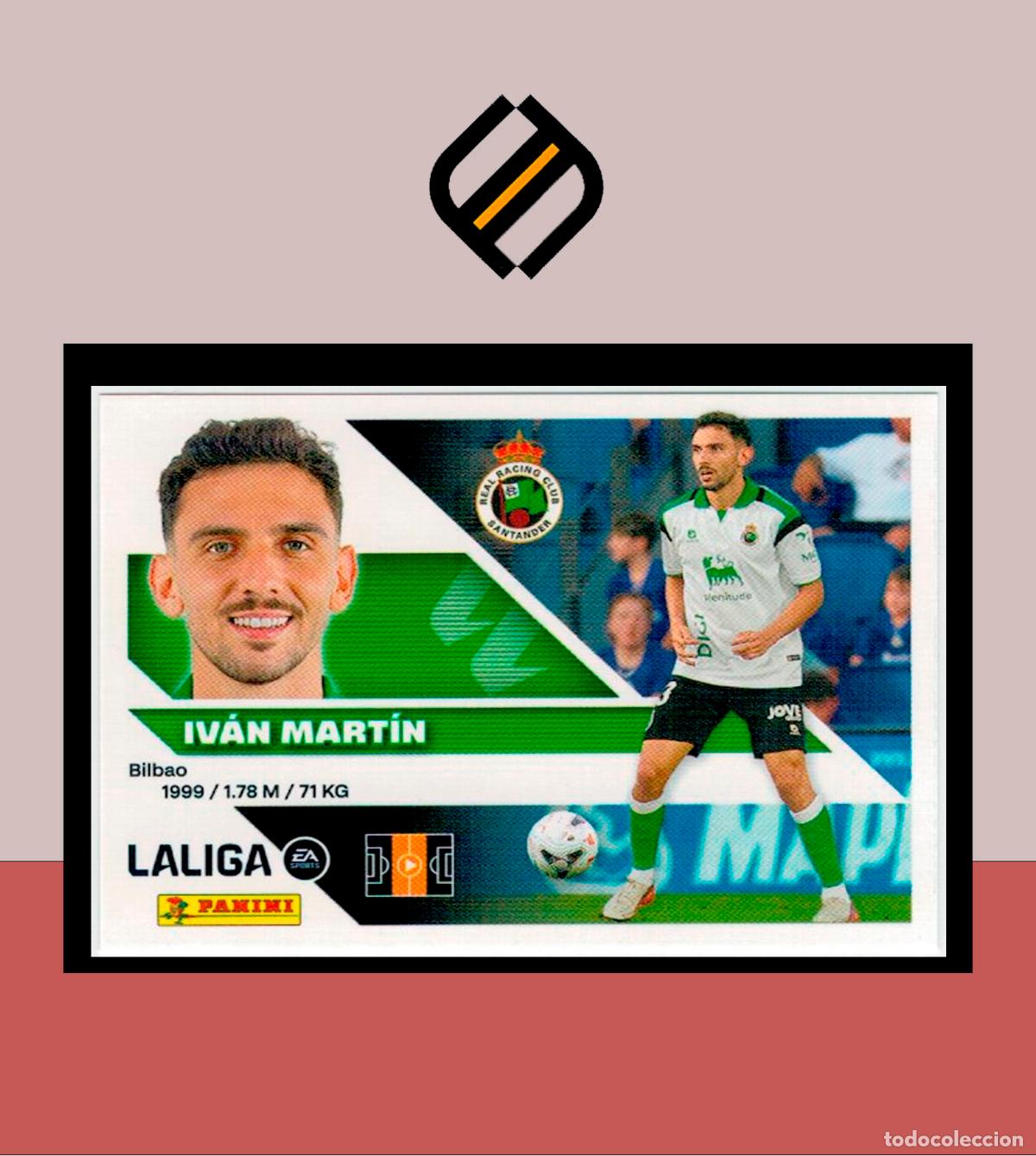 Cromos de f&uacute;tbol: LIGA ESTE 2026 2027 26 27 PANINI FICHAJE 34 IV&Aacute;N MART&Iacute;N RACING SANTANDER 3 EDICI&Oacute;N STICKER COLECCI&Oacute;N