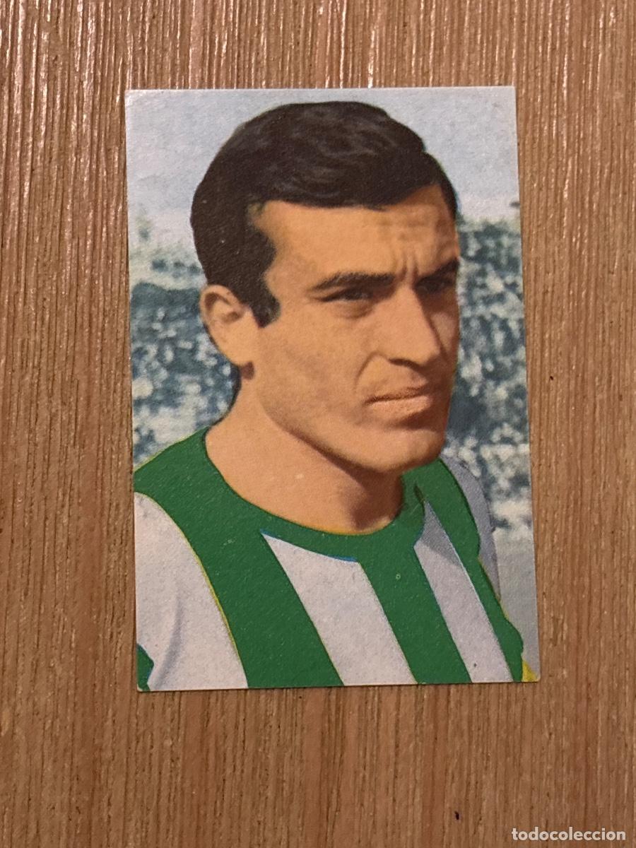 Cartes &agrave; collectionner de Football: 44. CROMO REAL BETIS N 240 APARICIO DESPEGADO EDITORIAL RUIZ ROMERO 1967-68 67-68