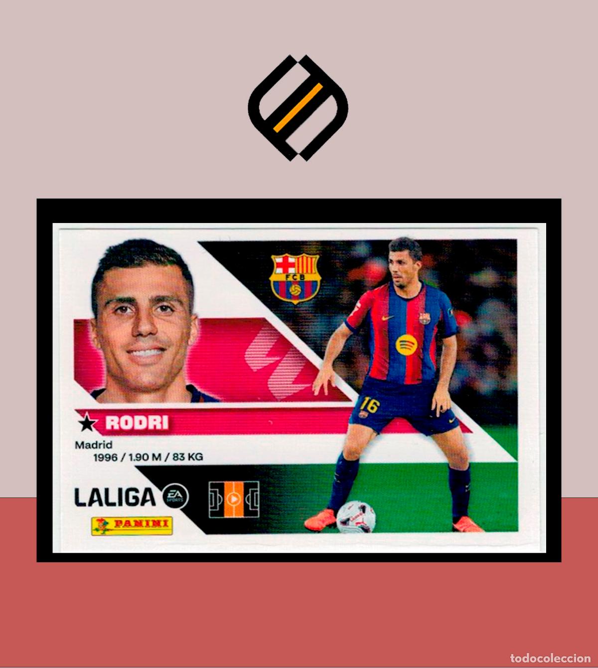 Cromos de f&uacute;tbol: LIGA ESTE 2026 2027 26 27 PANINI FICHAJE N&ordm; 40 RODRI BARCELONA BAR&Ccedil;A 3 EDICI&Oacute;N STICKER COLECCI&Oacute;N