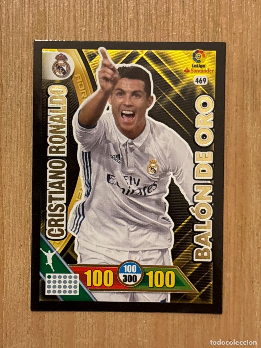 Cromos de Futebol: 28. CROMO ADRENALYN BALON DE ORO N 469 2016-17 16-17 CRISTIANO RONALDO