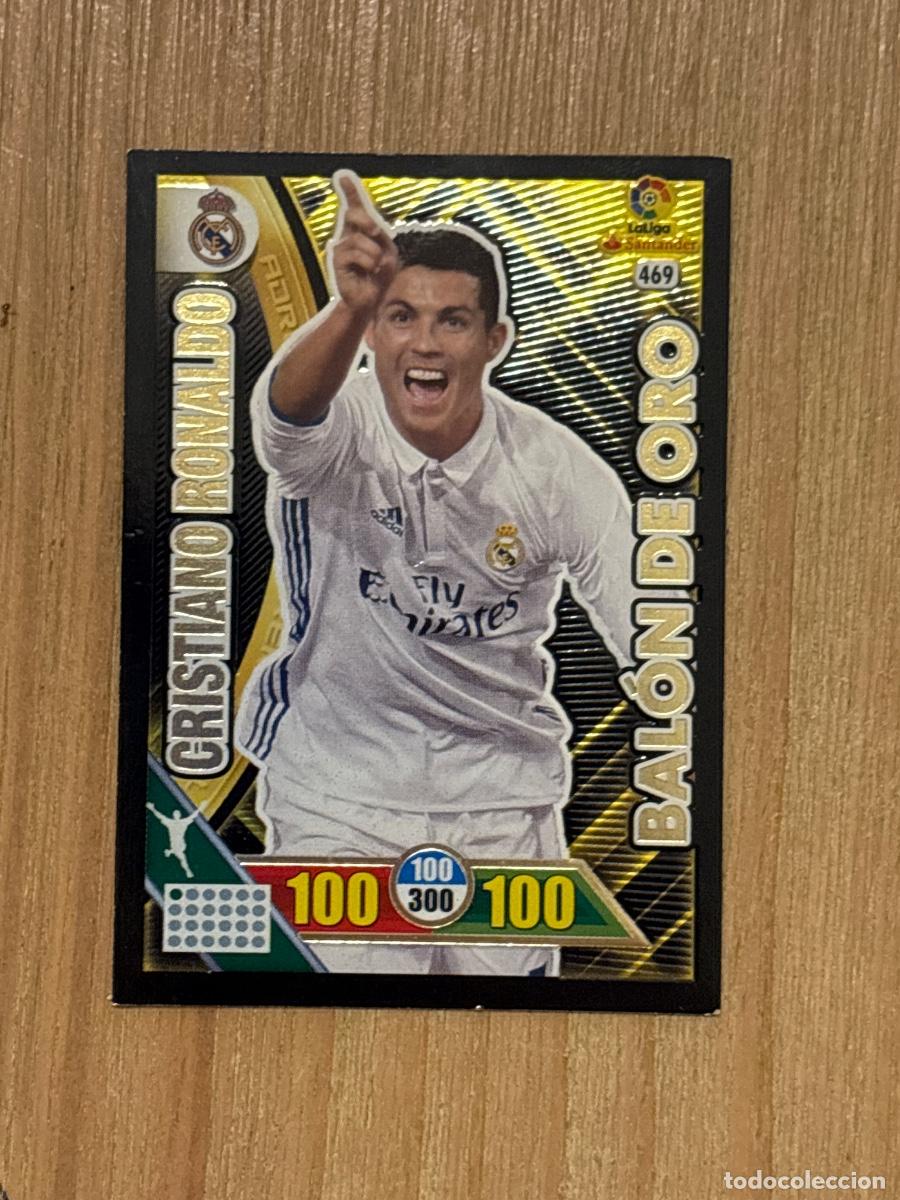Cromos de Futebol: 28. CROMO ADRENALYN BALON DE ORO N 469 2016-17 16-17 CRISTIANO RONALDO